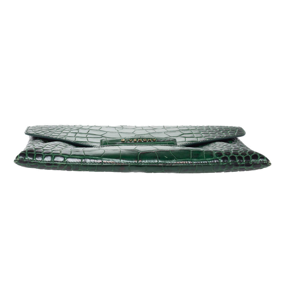 Givenchy Antigona Envelope Clutch Crocodile Embossed (Varied