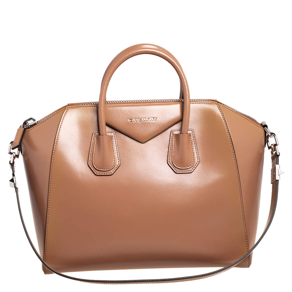 Givenchy Beige Leather Medium Antigona Satchel 