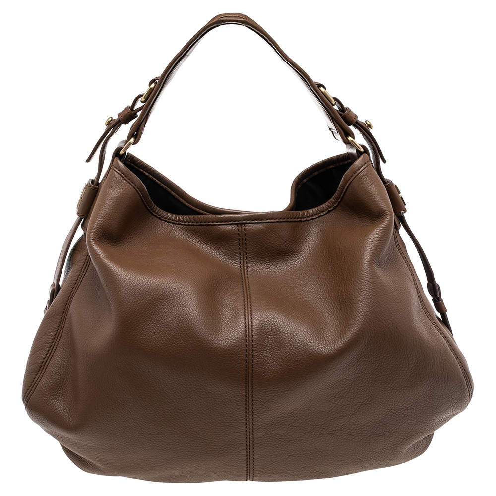 Givenchy Brown Leather Hobo