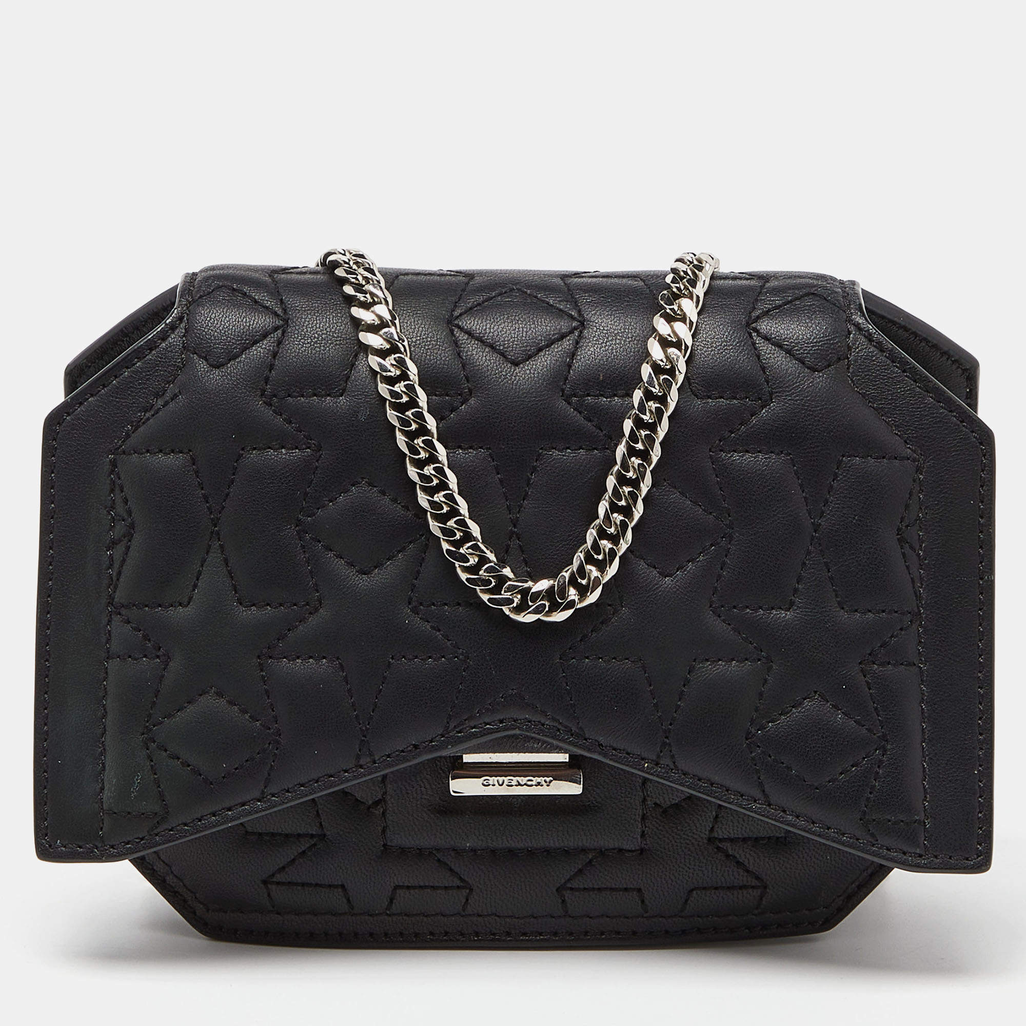 Pre Owned حقيبة كتف جيفنشي جلد برتقالي قصة فيونكة بقلاب