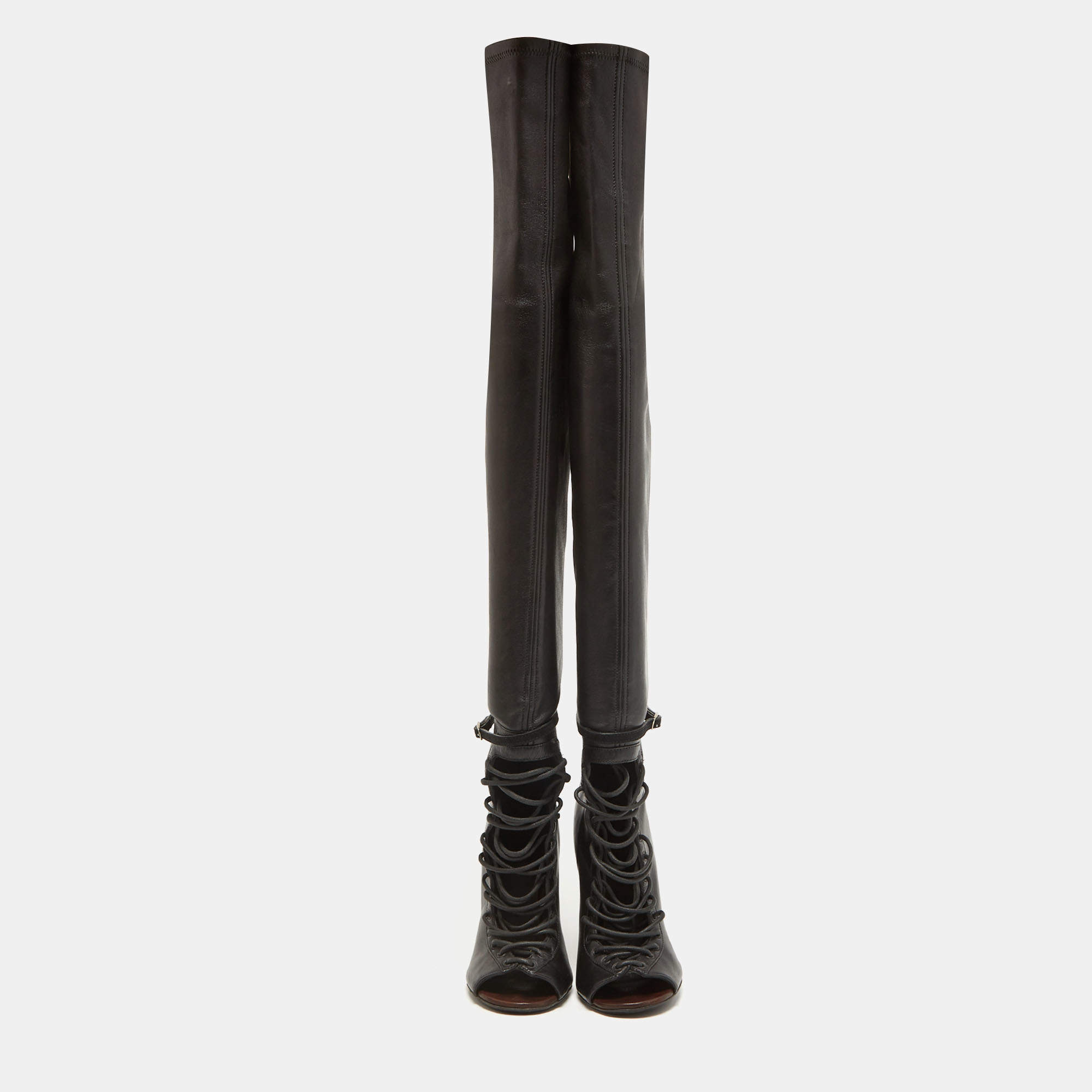 Store Givenchy Zipper Rain boot under knee length 38