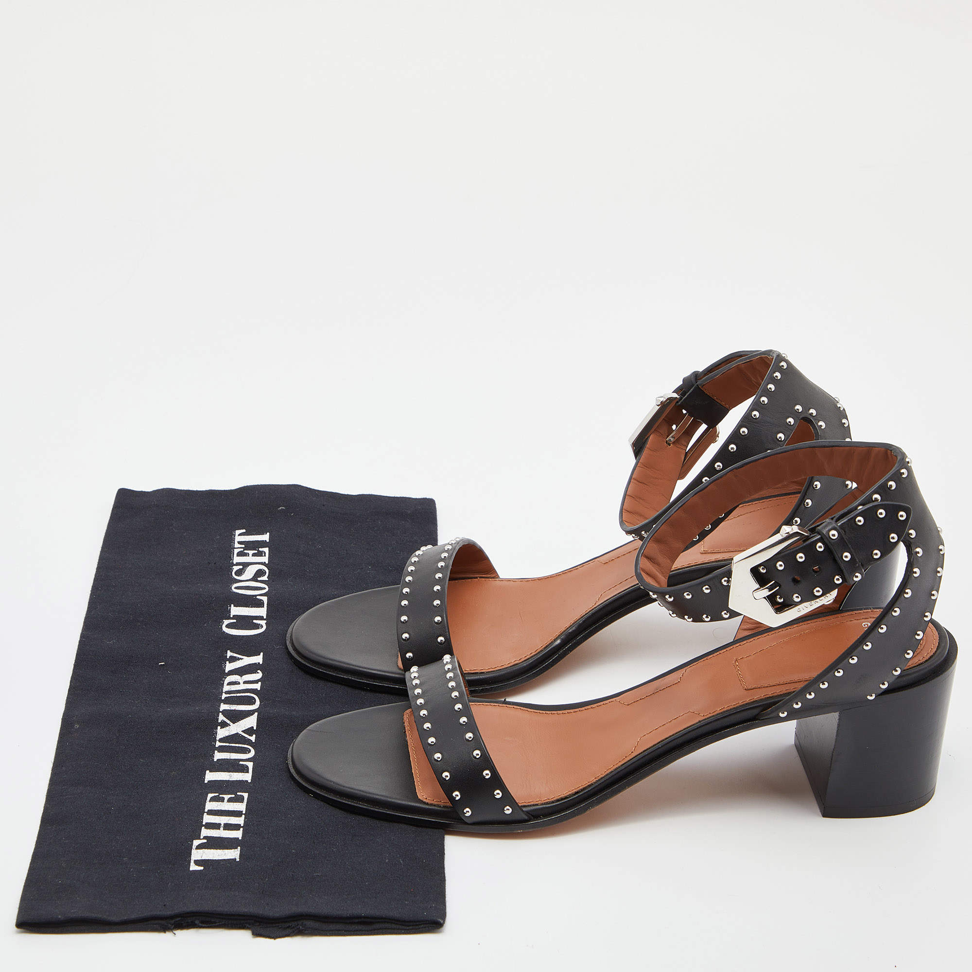 Givenchy elegant discount studded leather sandals