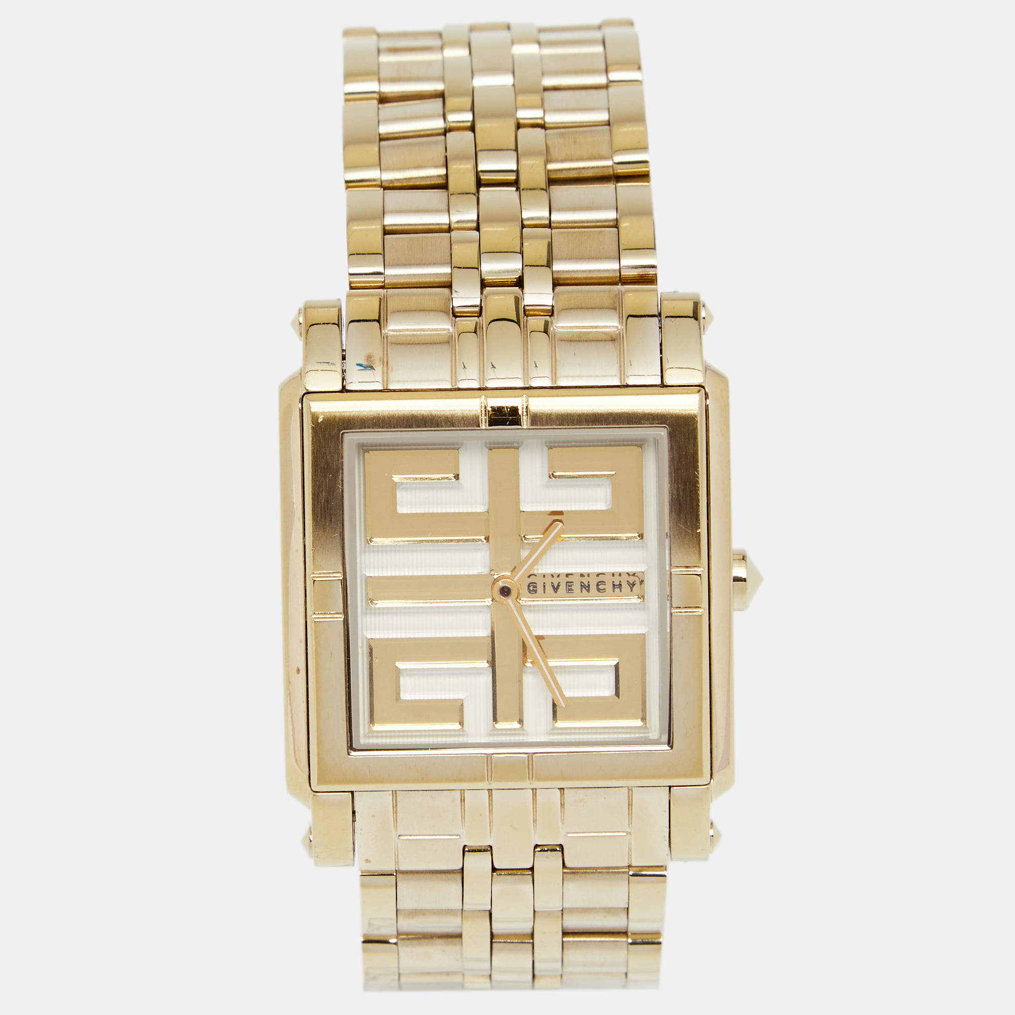 Pre Owned Givenchy Gold Tone Stainless Steel GV.5262L Women's Wristwatch 32 mm