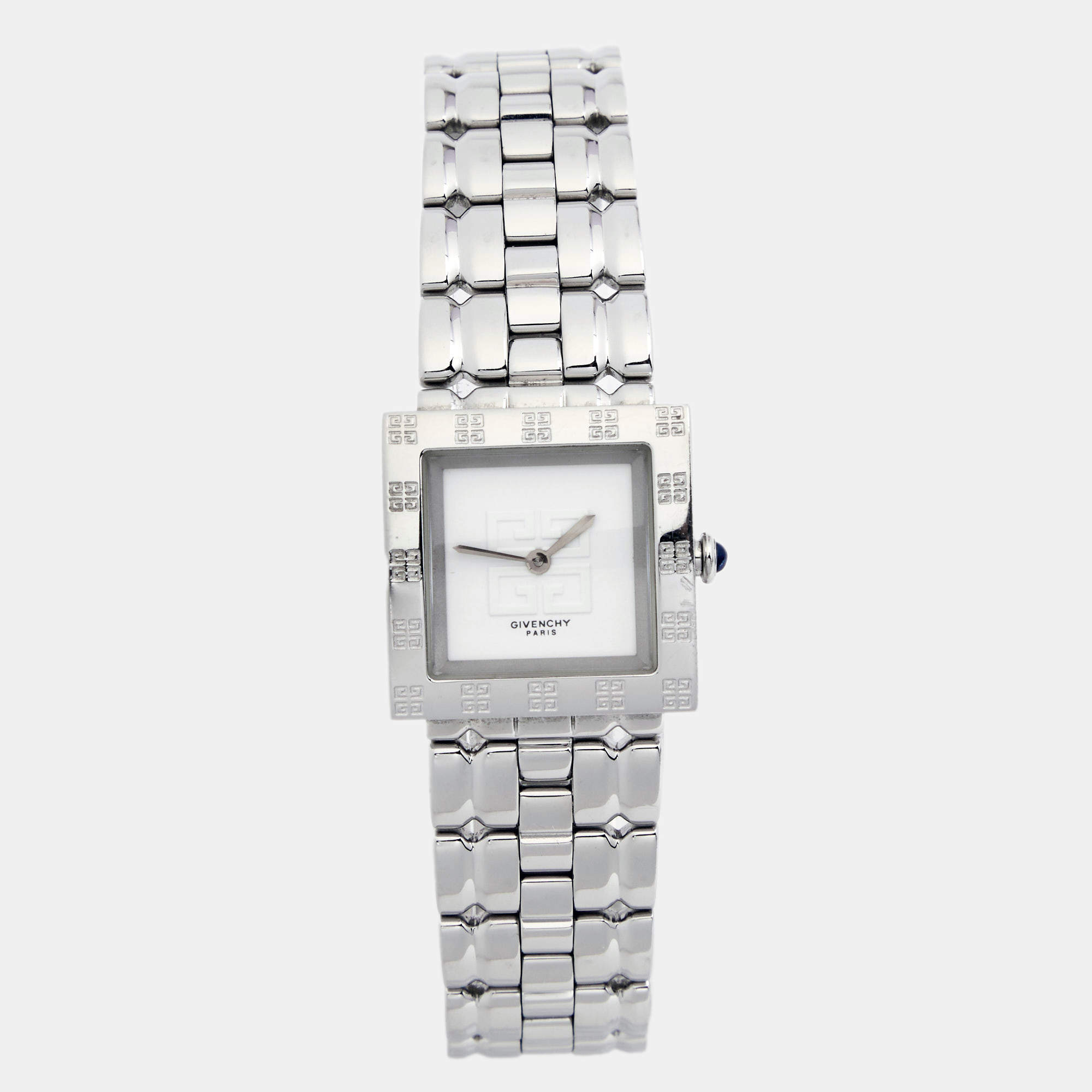 完動 GIVENCHY ジバンシィ APSARAS REG1558962 腕時計 Givenchy APSARAS 27mm Square Leather Watch | 1558962