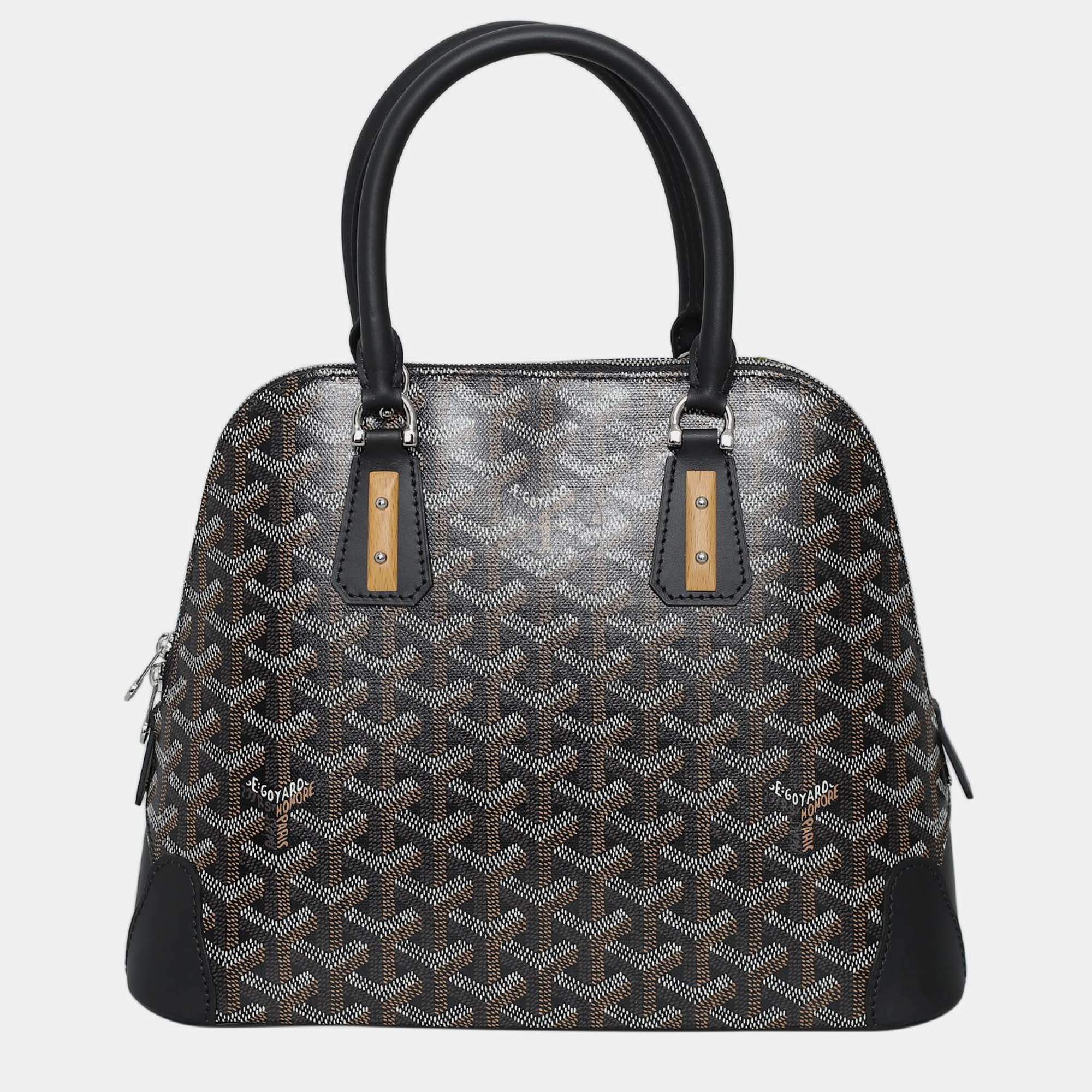 Goyard Black Goyardne Vendome PM Satchel Bag