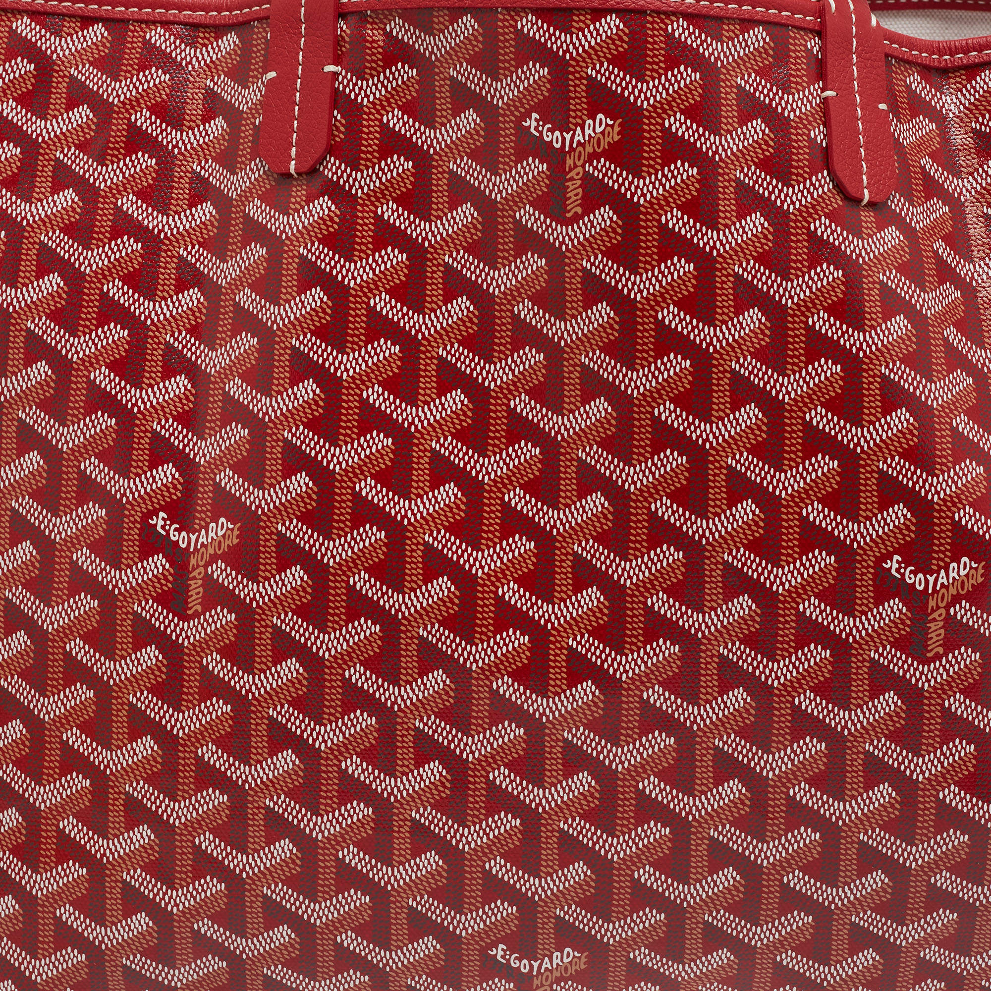 Saint-louis cloth tote Goyard Red in Cloth - 29588045