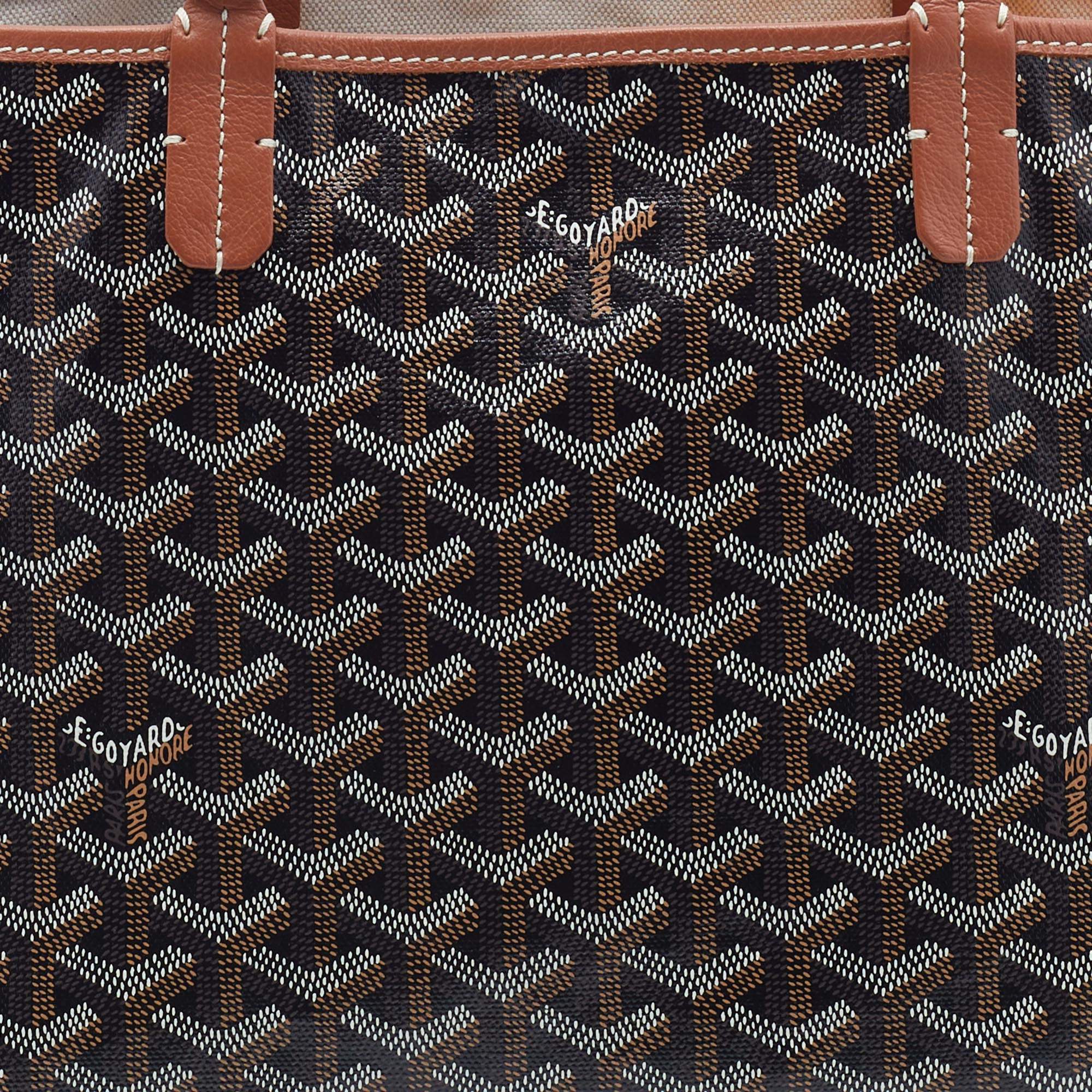 Saint-louis leather tote Goyard Brown in Leather - 37332656