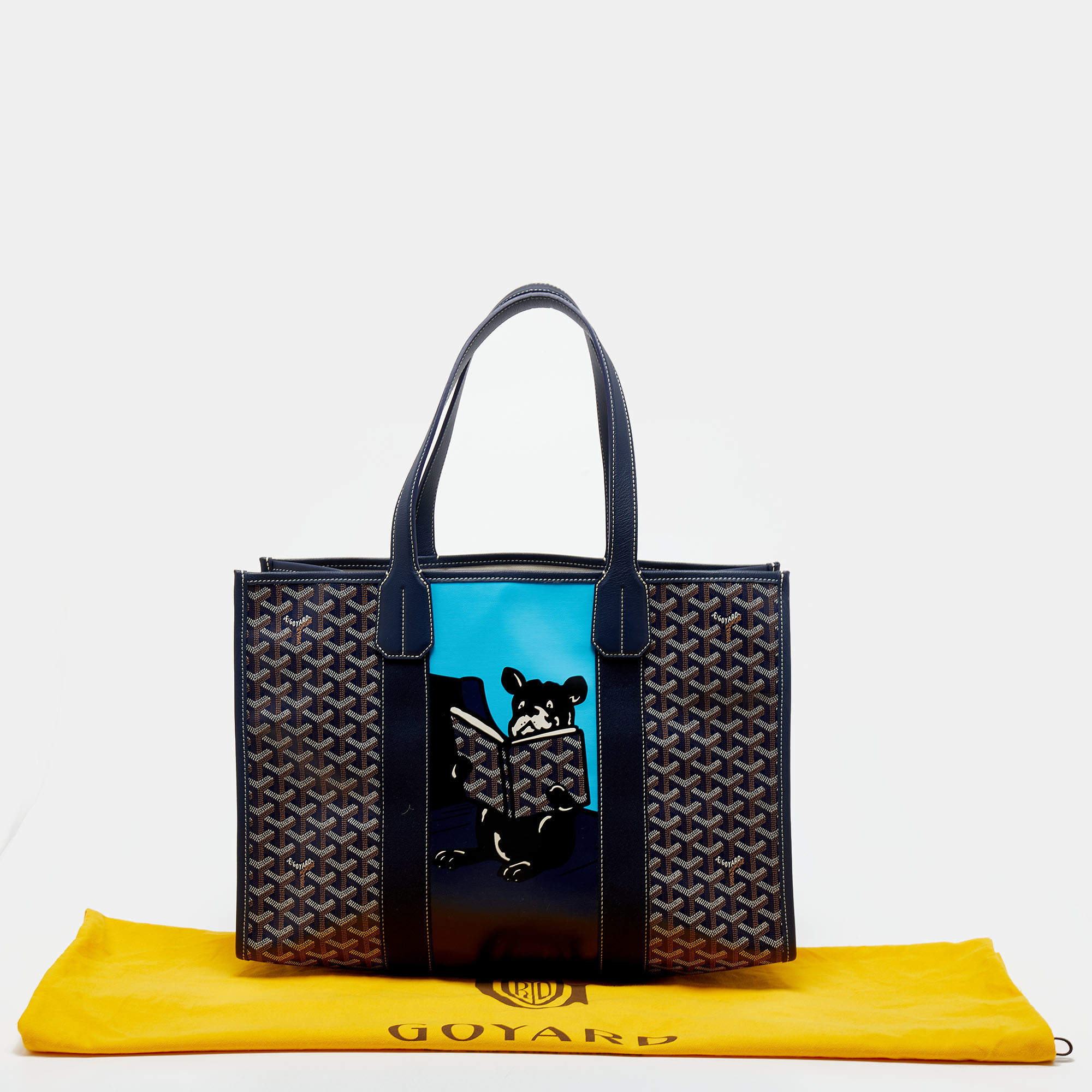 Goyard VILLETMMLTY08CL08X Villette Tote Bag MM Blue - Wholesales High  Quality Handbags Store