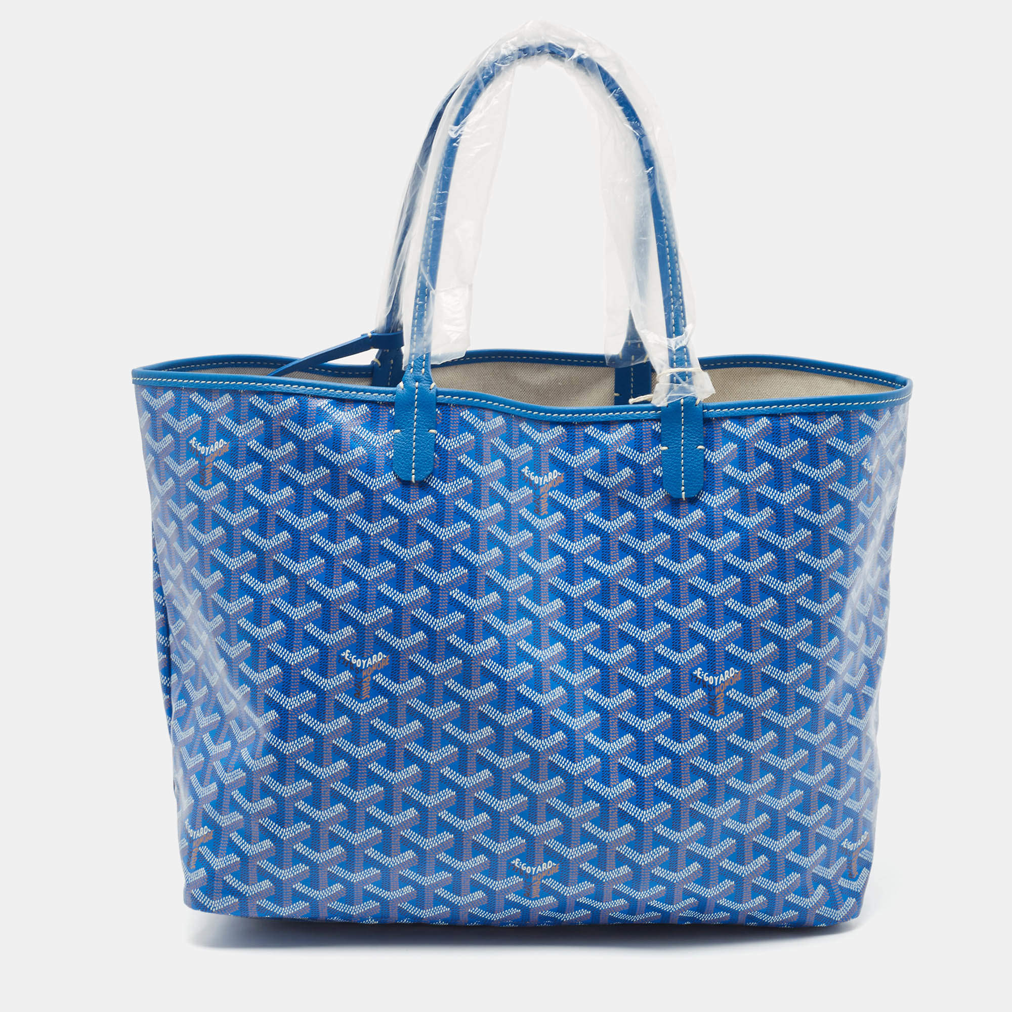 GOYARD Saint-Louis PM Tote Bag in Blue