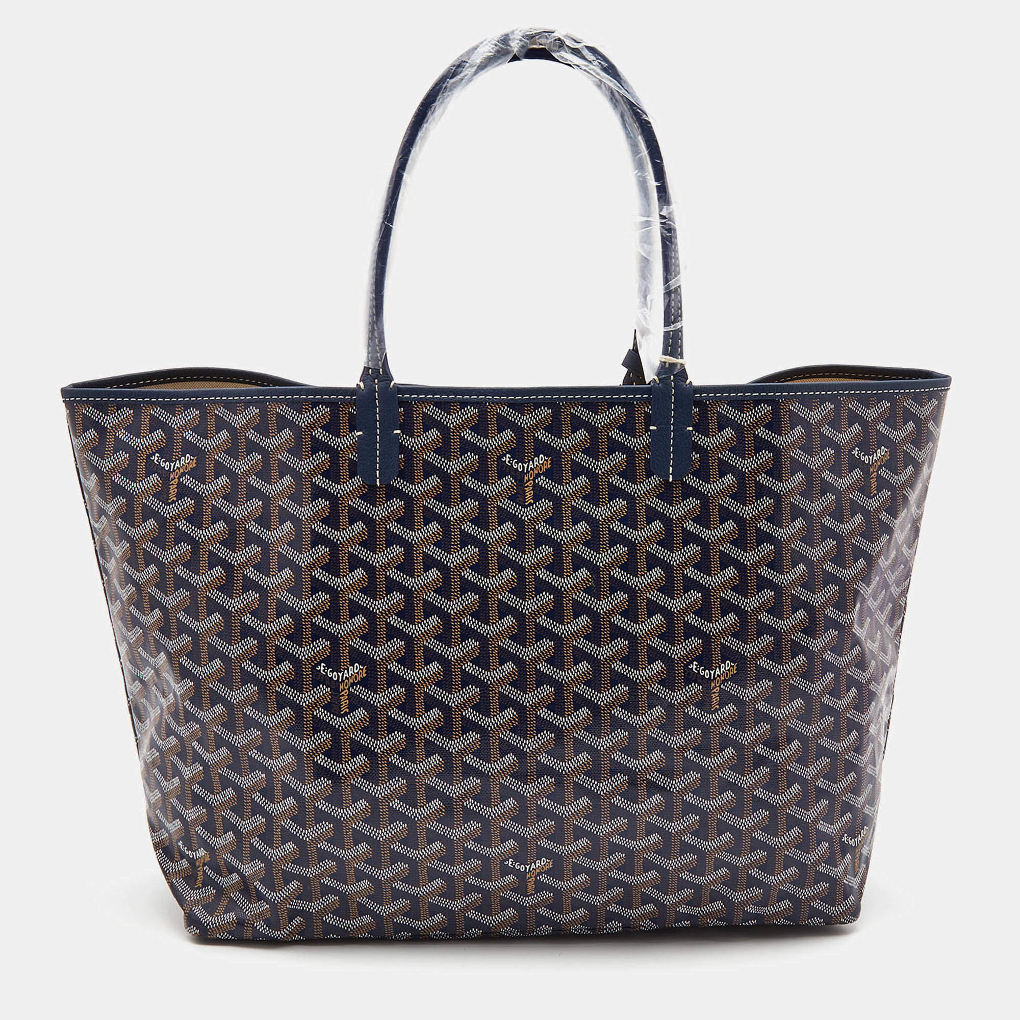 Blue 2024 goyard tote