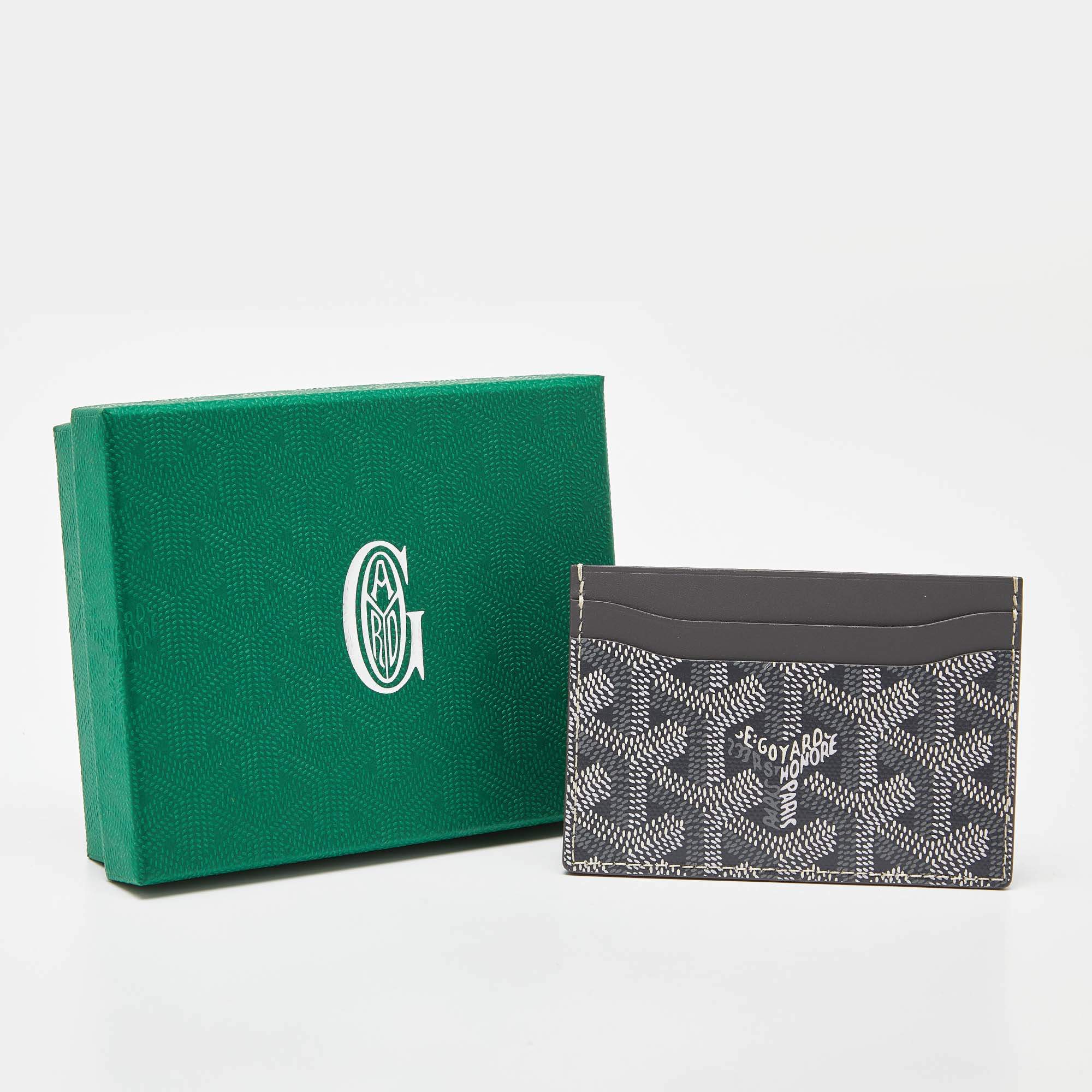 Goyard Saint Sulpice Card Wallet Grey Canvas in Berlin - Mitte