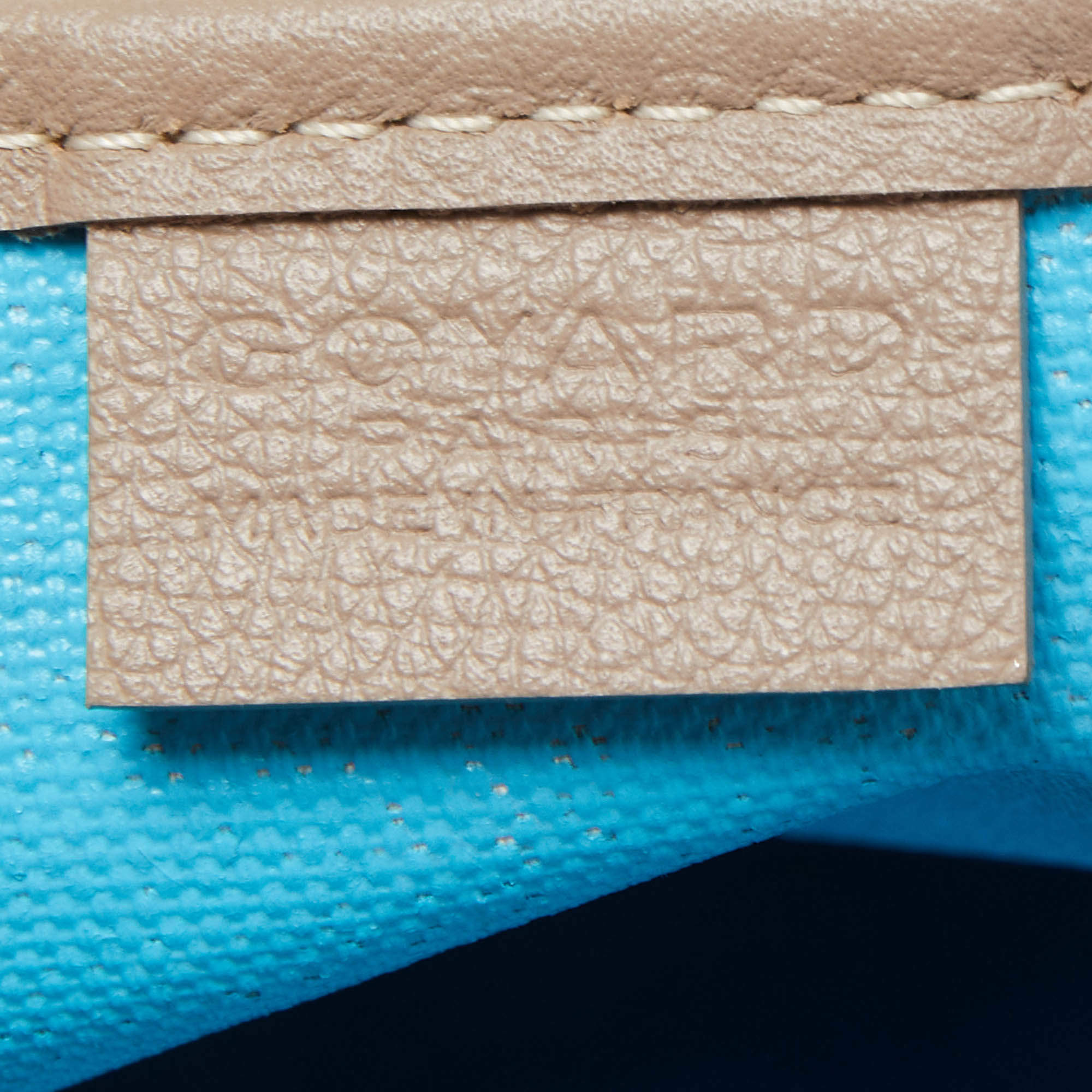 Goyard Grey/Blue Goyardine Coated Canvas and Leather Poitiers Claire Voice  Bag Goyard | The Luxury Closet