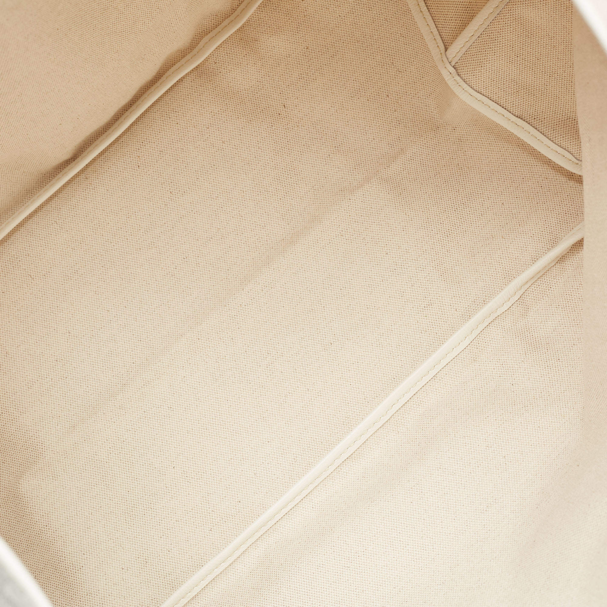 White Coated Canvas Goyard St Louis Tote Cloth ref.674925 - Joli Closet