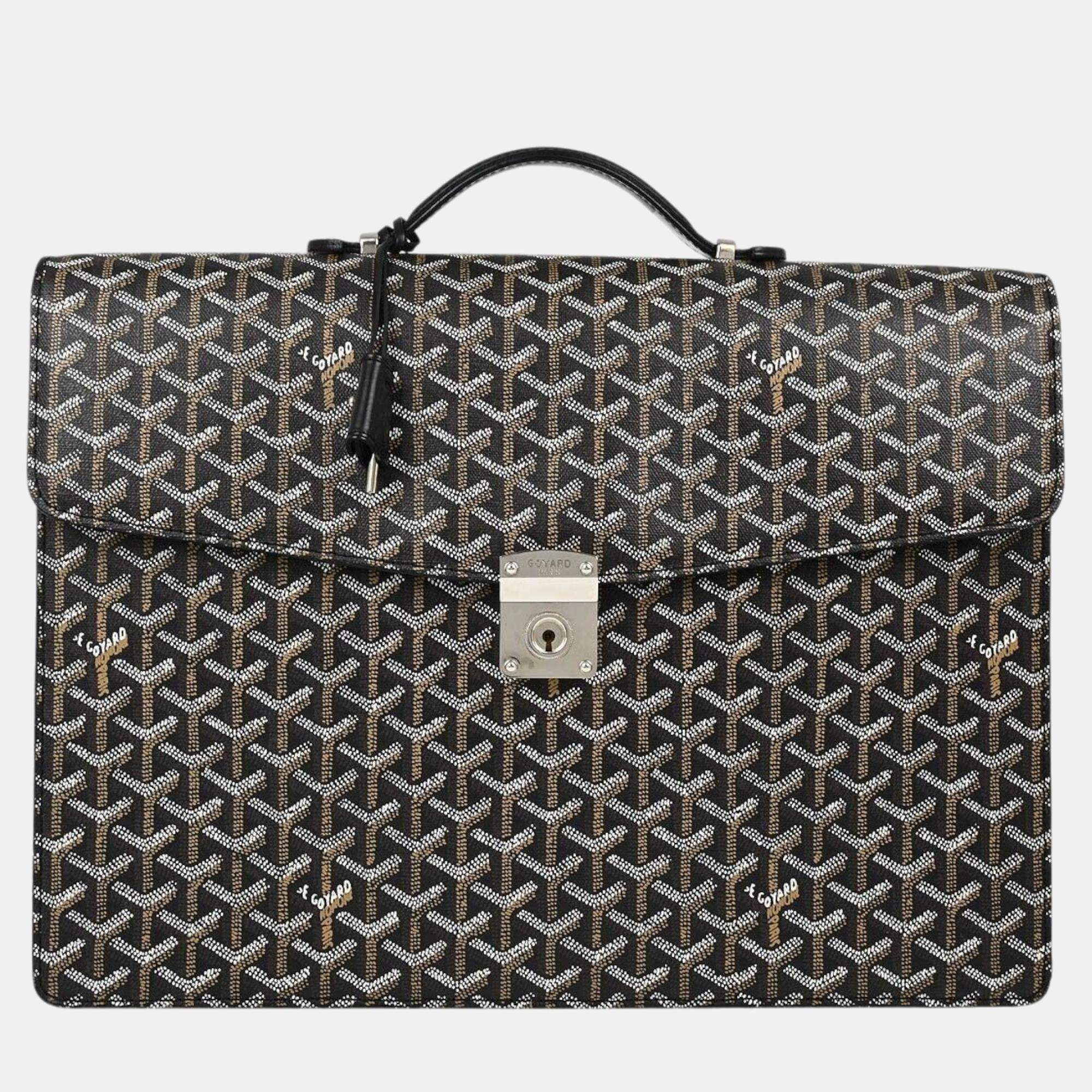 Goyard Black Chypre Briefcase