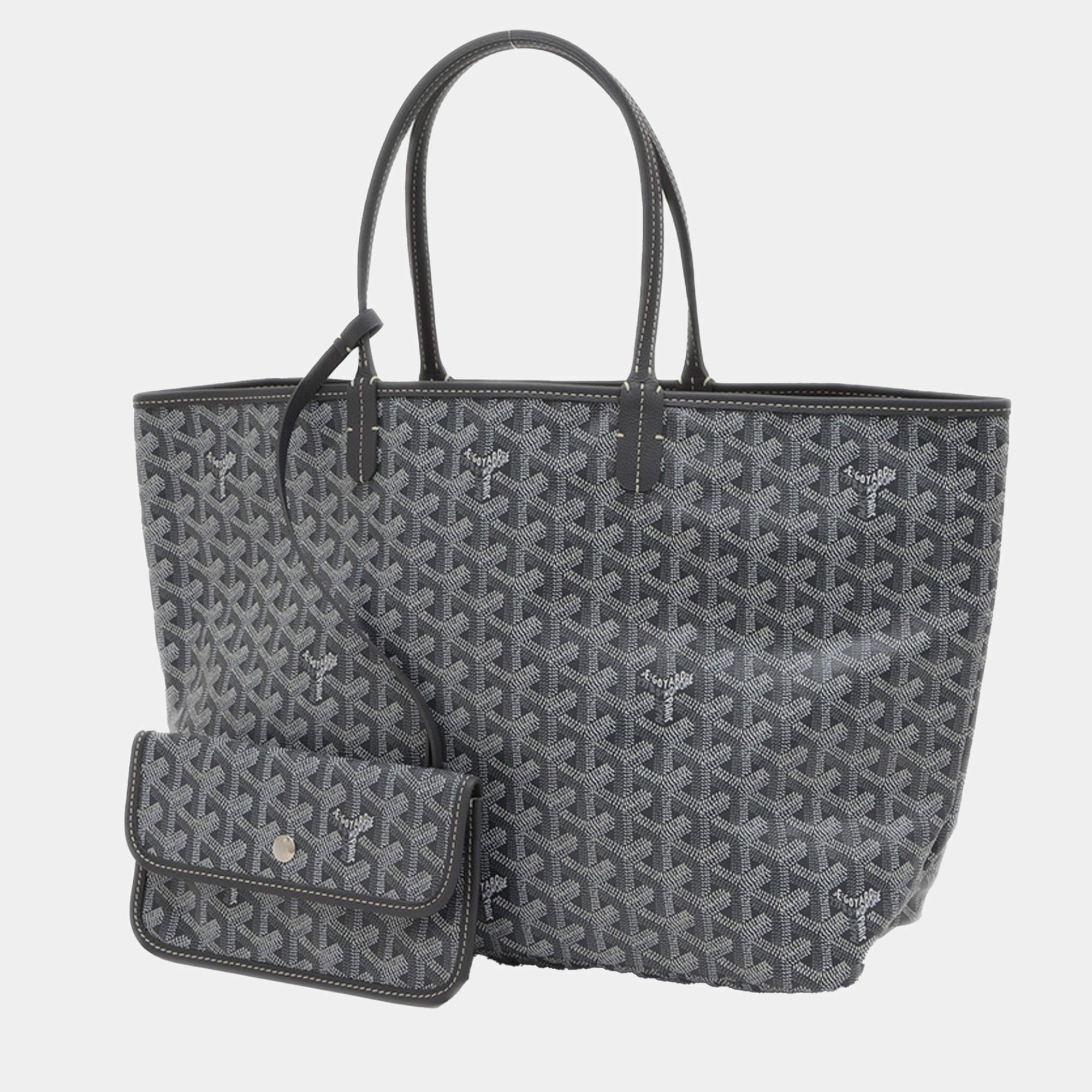 Goyard Grey Canvas Goyardine Saint Louis PM Tote 