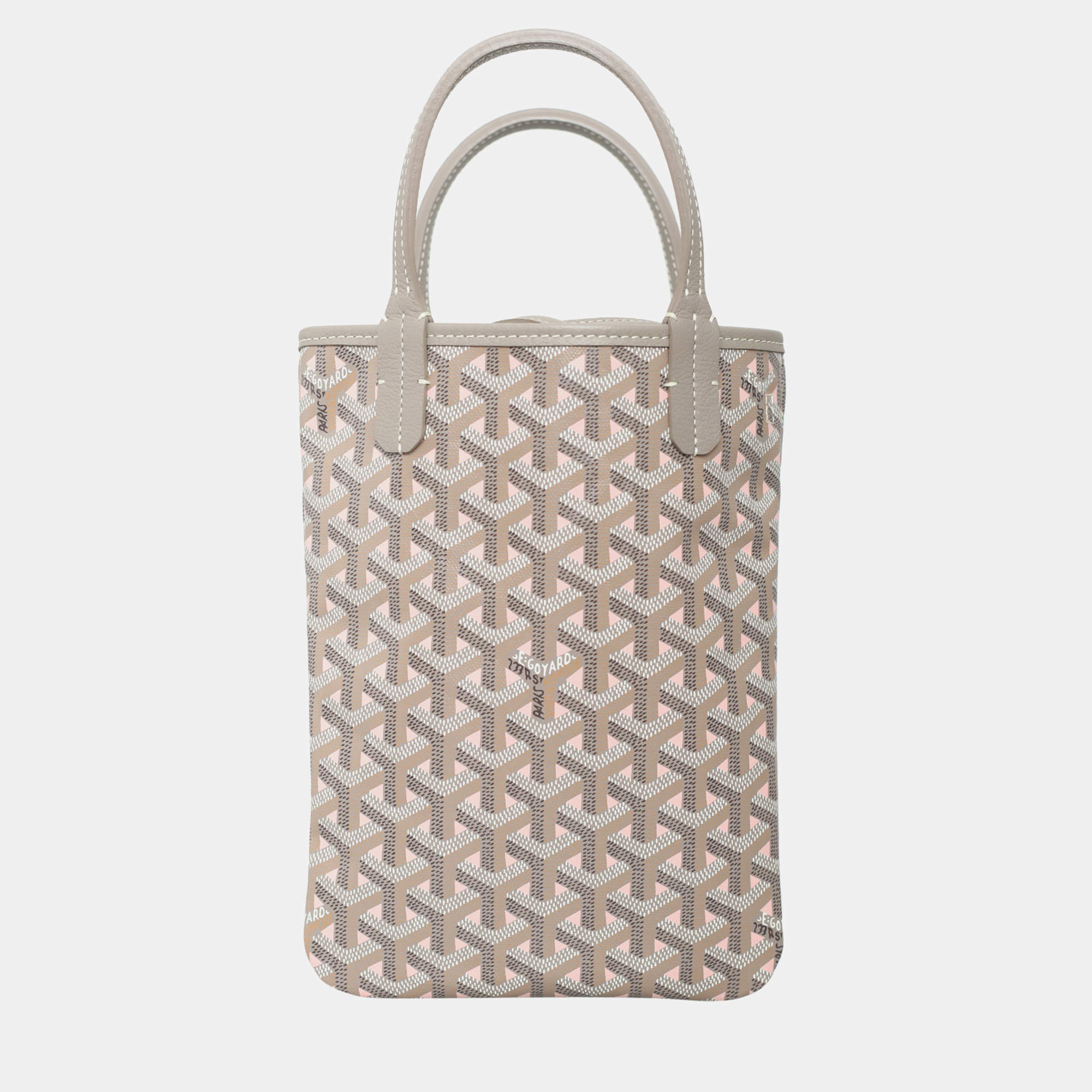 Goyard Poitiers Claire-Voie Grey Pink Bag
