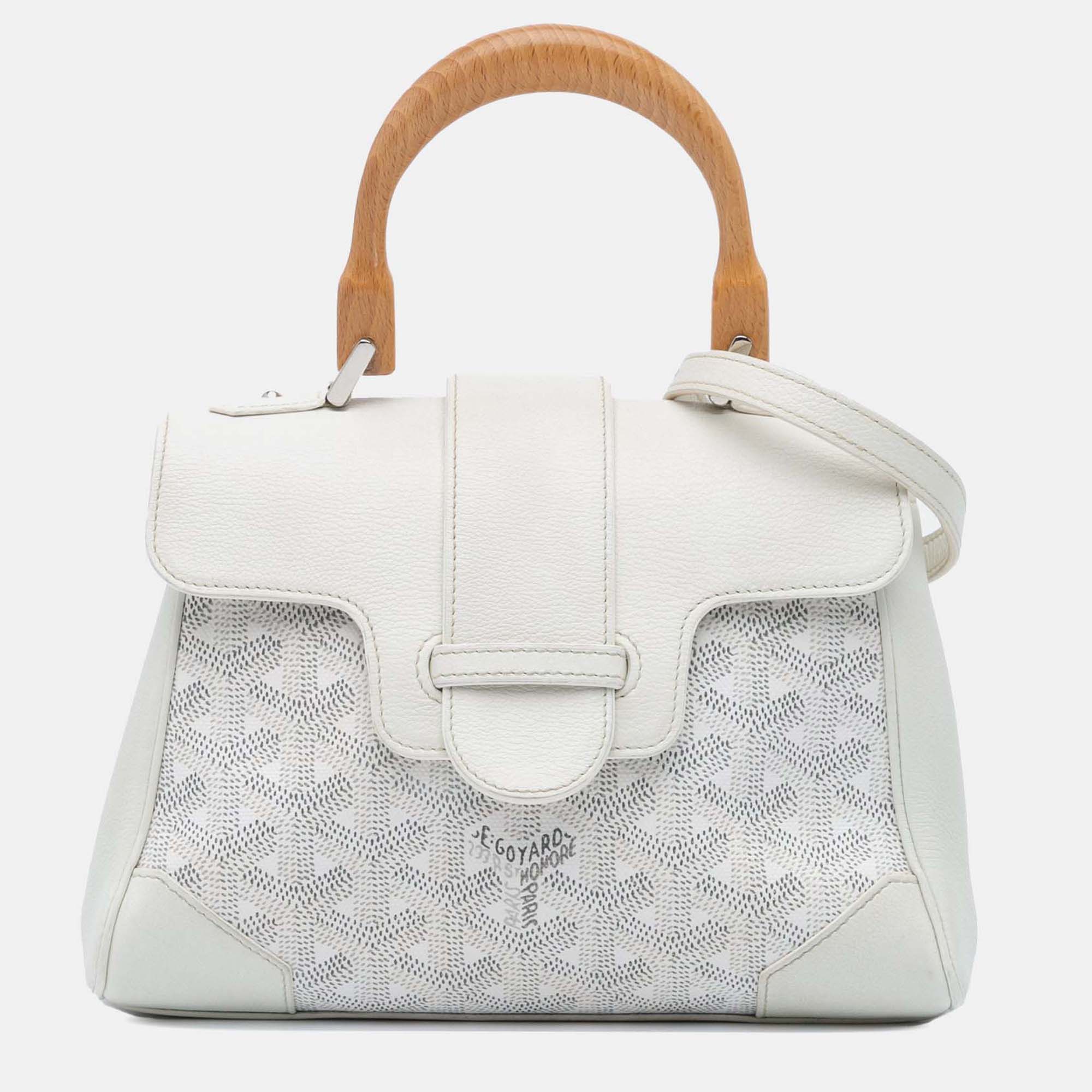 Pre Owned Goyard Saigon Souple Mini Goyardine Bag