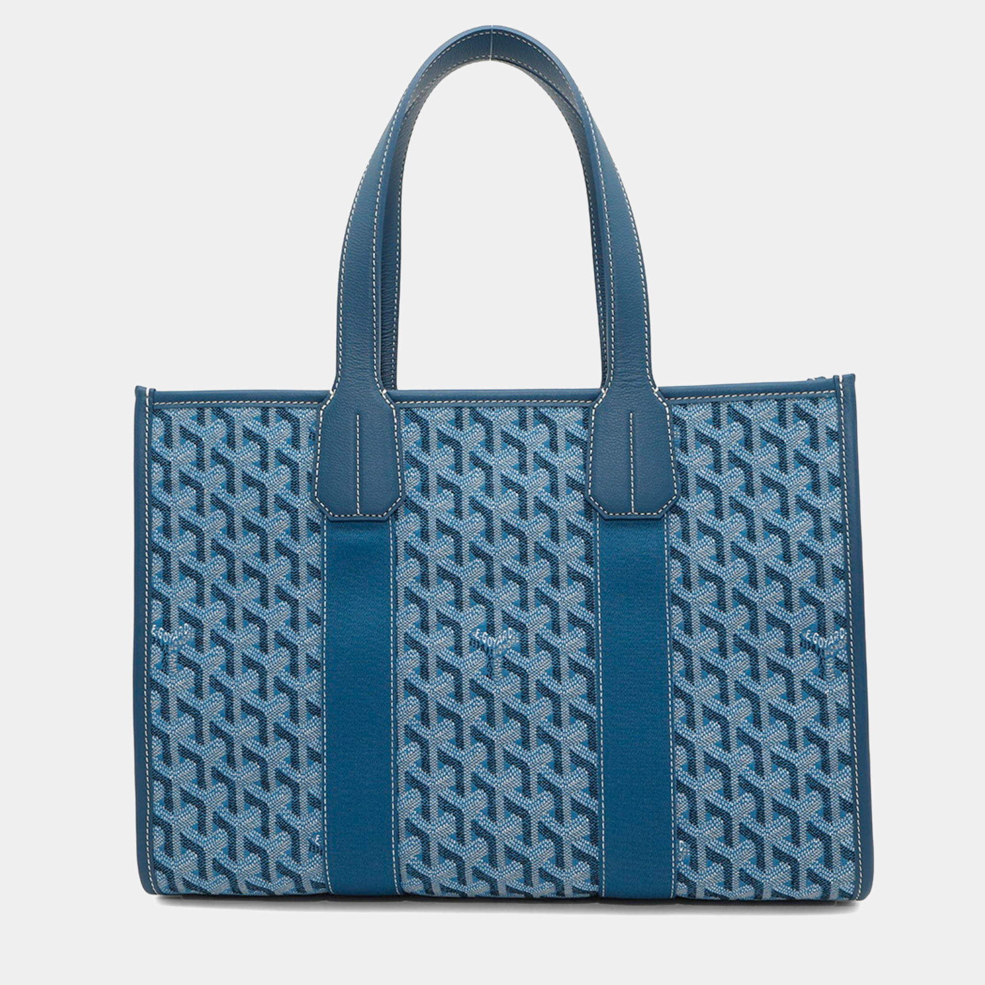 Pre Owned Goyard Tote Bag Villet Pm Jacquard