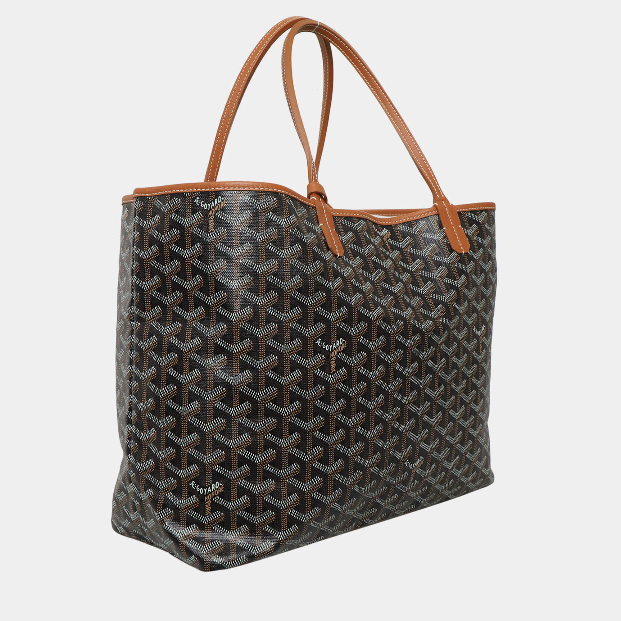 Goyard Grey Goyardine Coated Canvas and Leather Saint Louis PM
