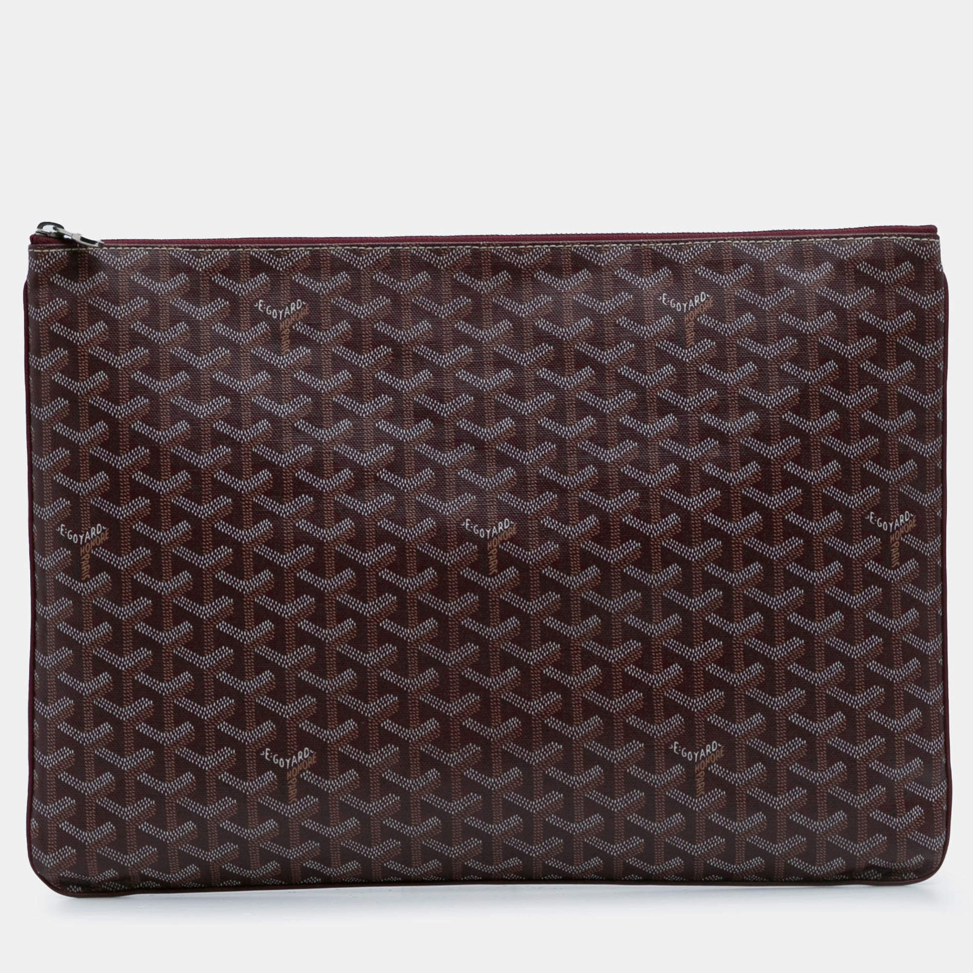 مملوكة مسبقًا Goyard Red Goyardine Senat GM