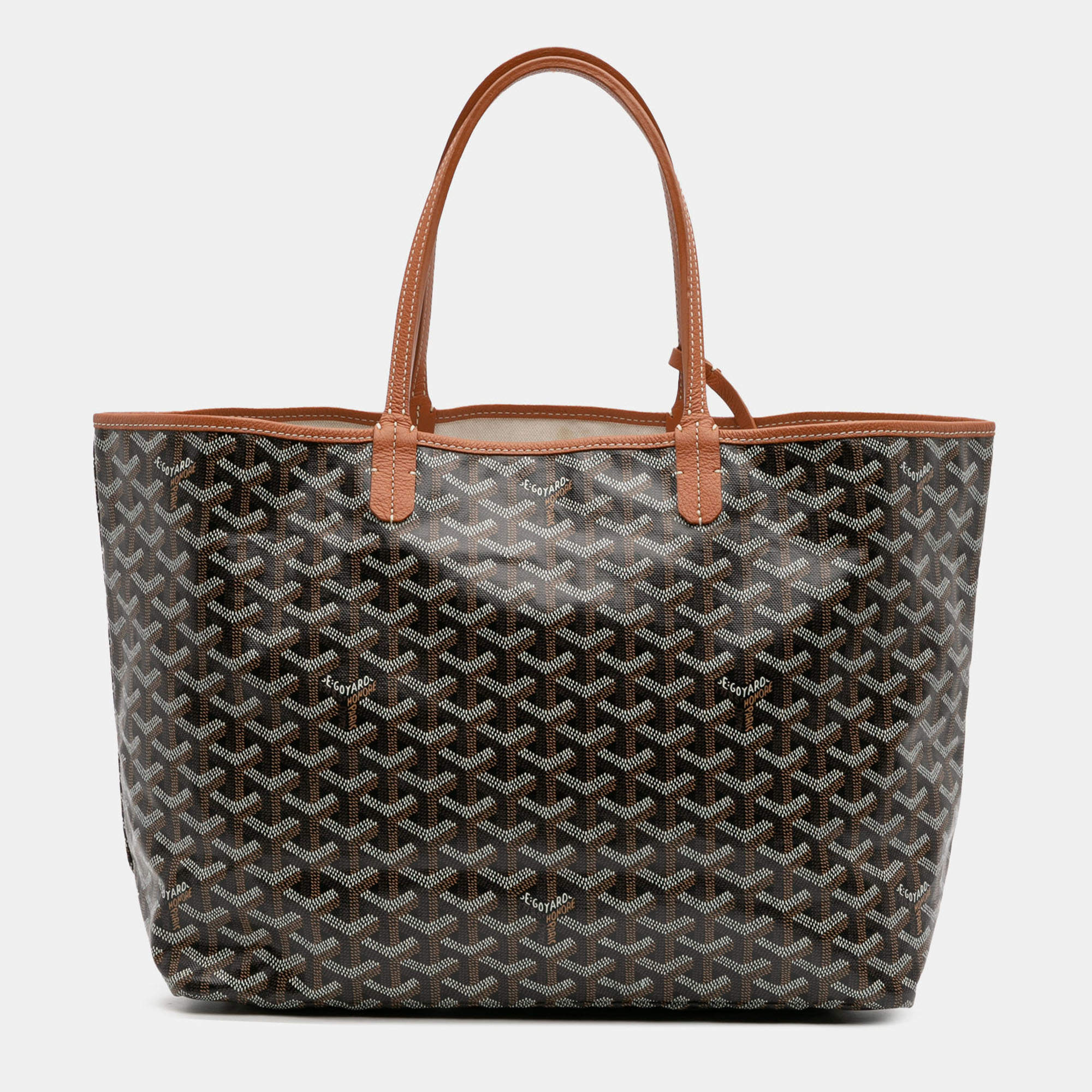 مملوكة مسبقًا Goyard Black Goyardine Saint Louis PM