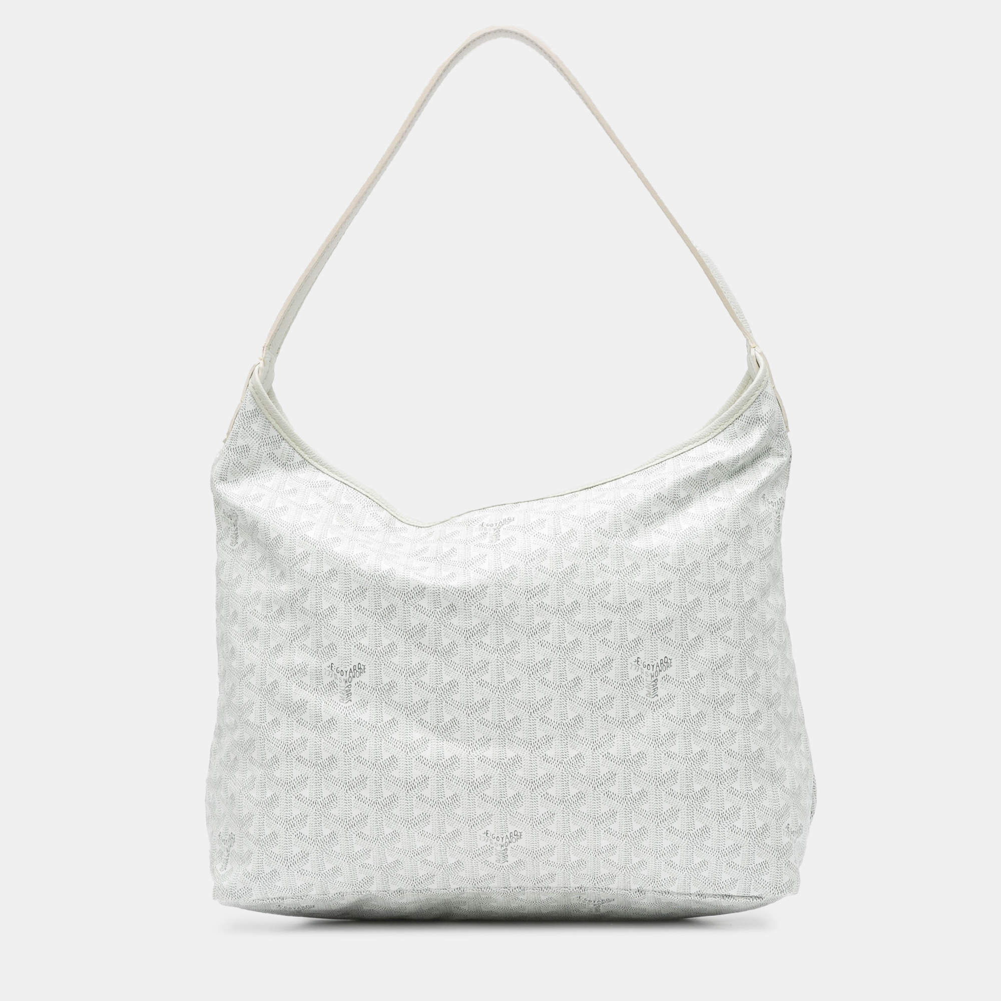 مملوكة مسبقًا غويارد بوهيم حقيبة هوبو جوياردين باللون الأبيض