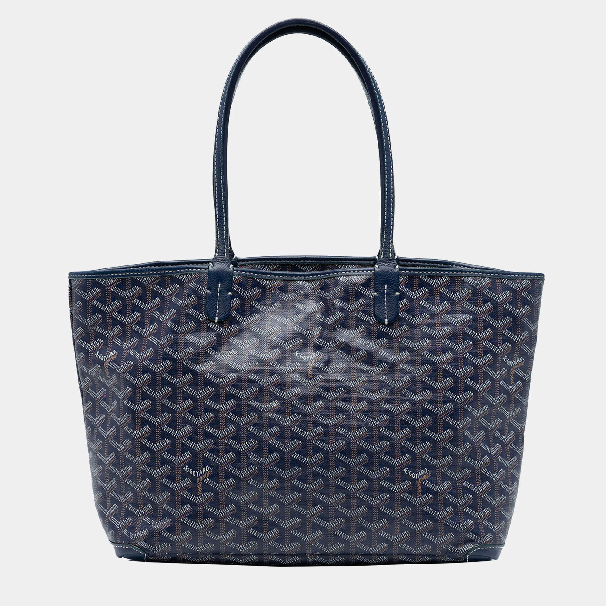 مملوكة مسبقًا Goyard Blue Goyardine Artois PM