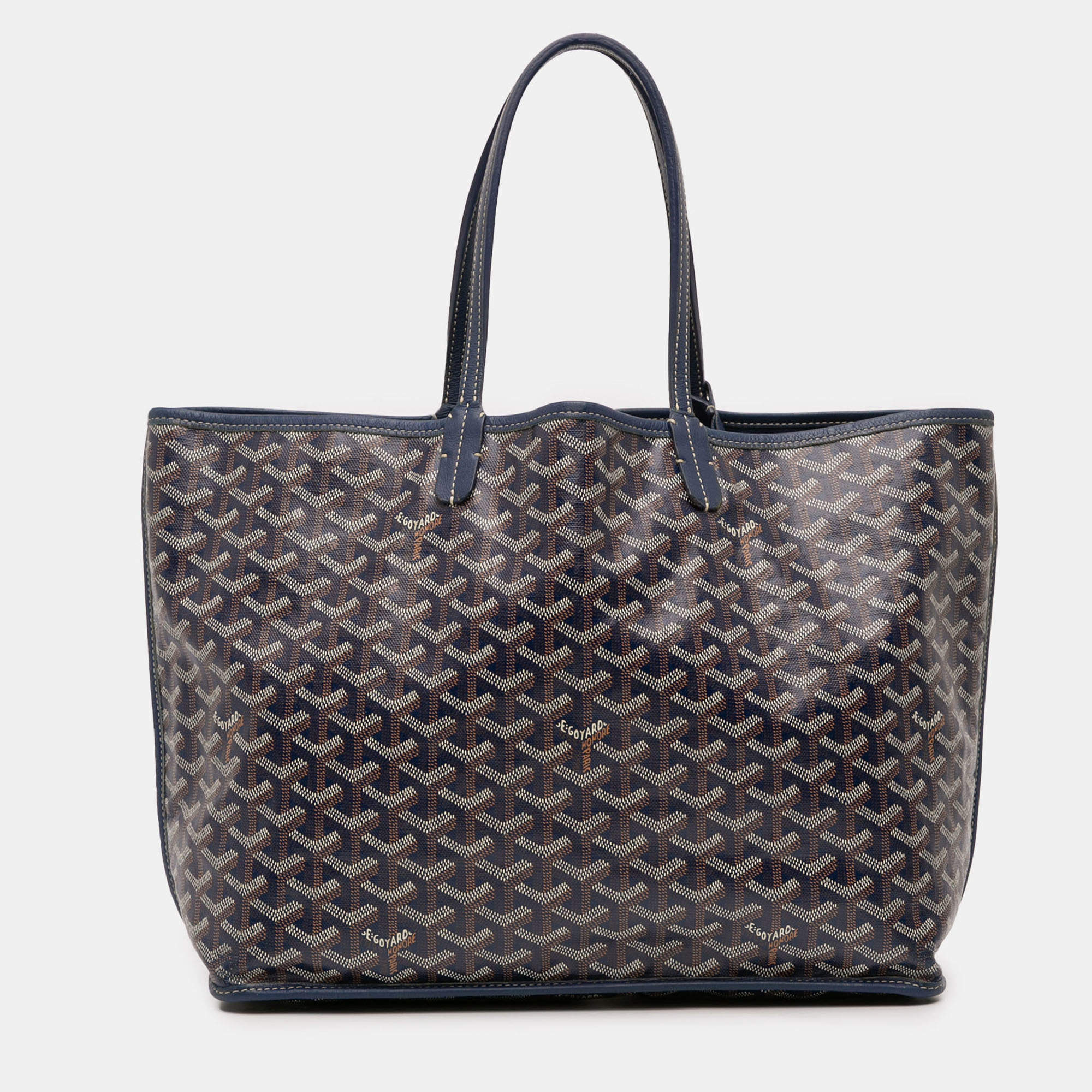 مملوكة مسبقًا Goyard Blue Goyardine Saint Louis PM