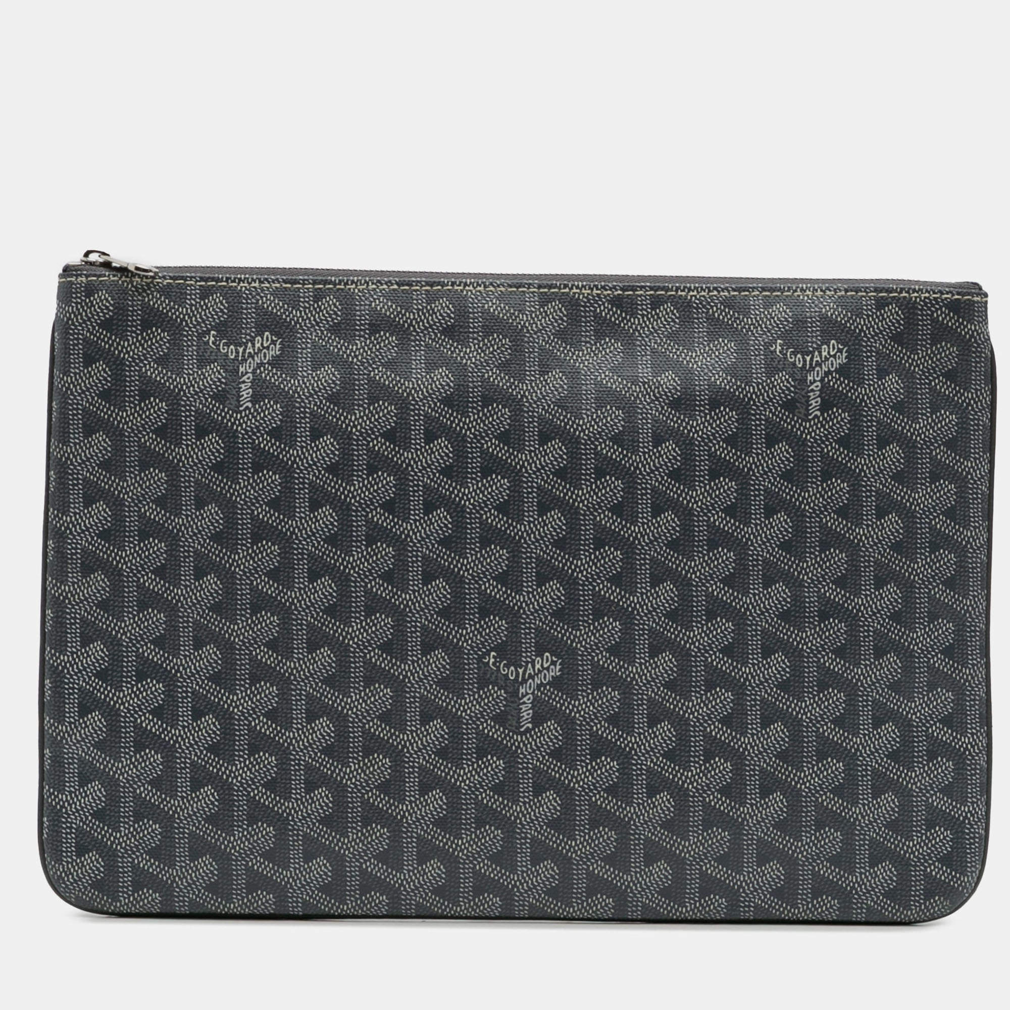 مملوكة مسبقًا حقيبة سينات جويراد غواردين رمادي حجم متوسط