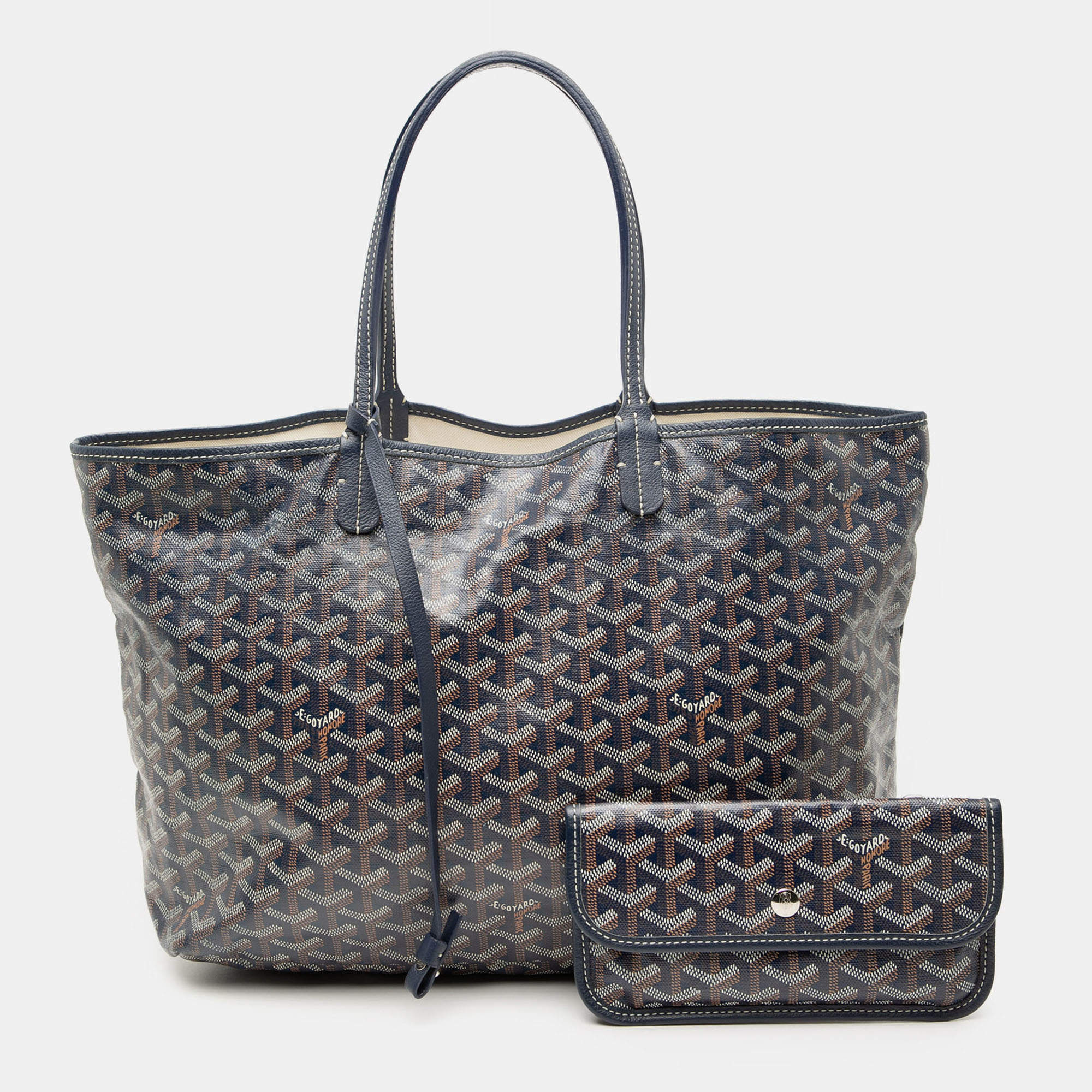 مملوكة مسبقًا Goyard Grey Goyardine Saint Louis PM