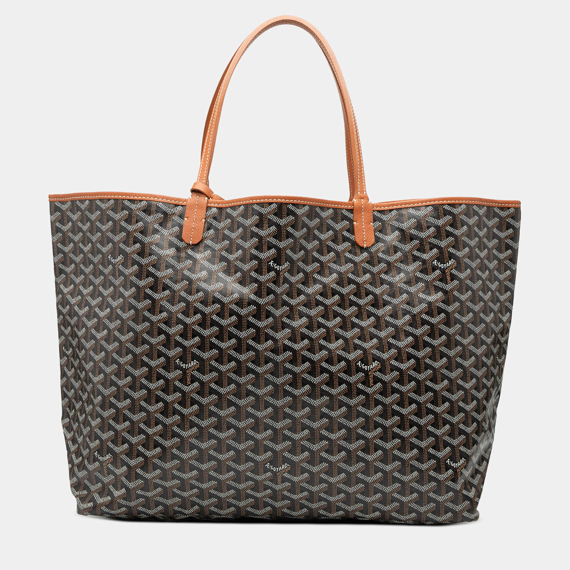 مملوكة مسبقًا Goyard Black Goyardine Saint Louis GM
