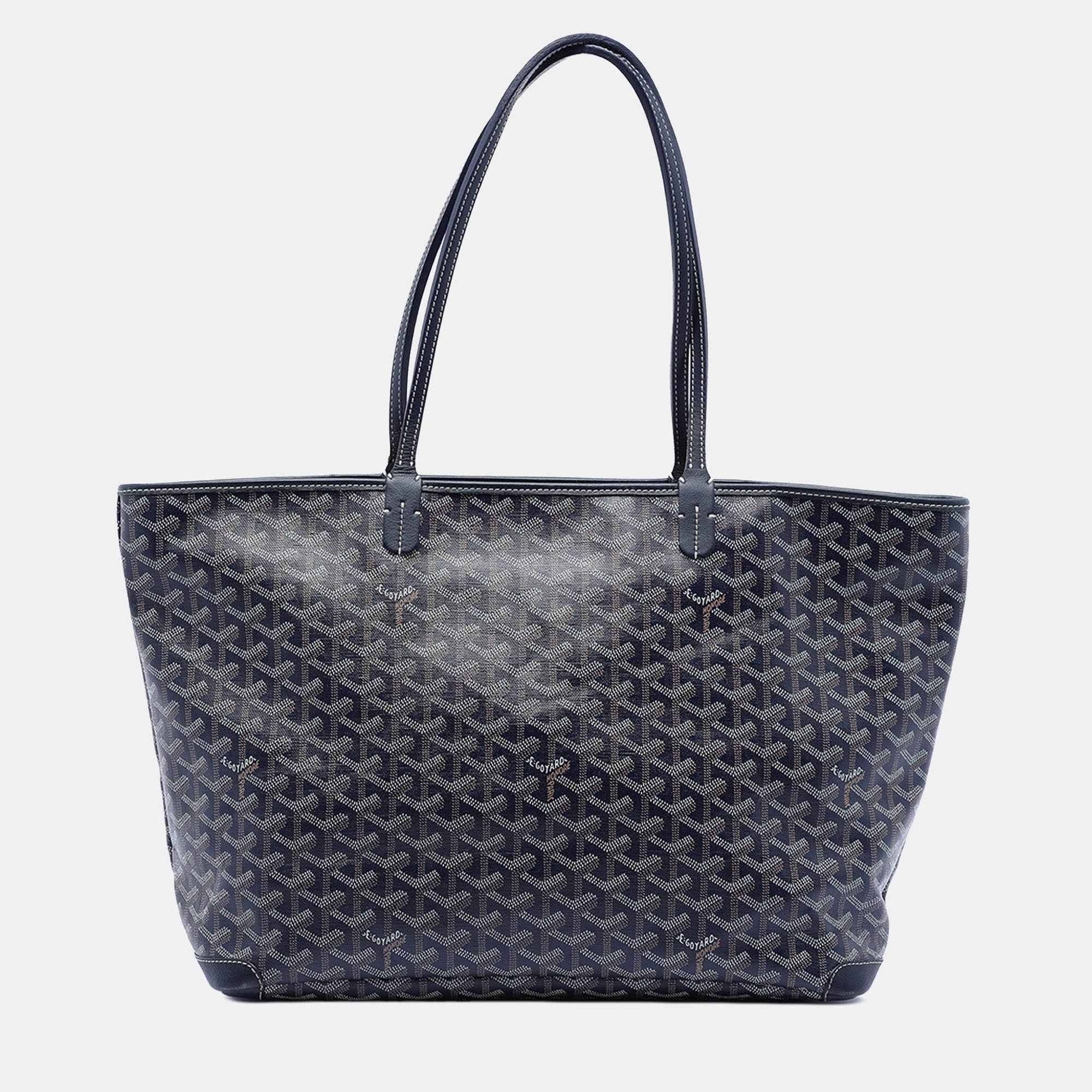 مملوكة مسبقًا Goyard Blue Goyardine Artois MM