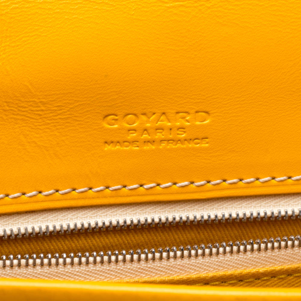 Goyard Belvedere Crossbody Bag PM Yellow – The Luxury Shopper