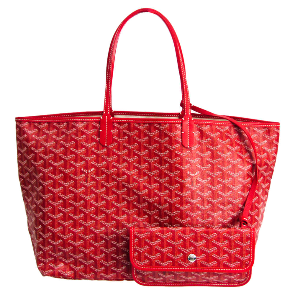 red goyard bag