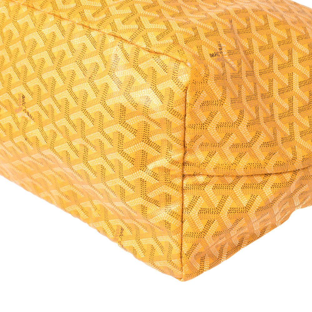 Goyard Yellow Goyardine Coated Canvas Saint-Louis GM, 2021 Available For  Immediate Sale At Sotheby's