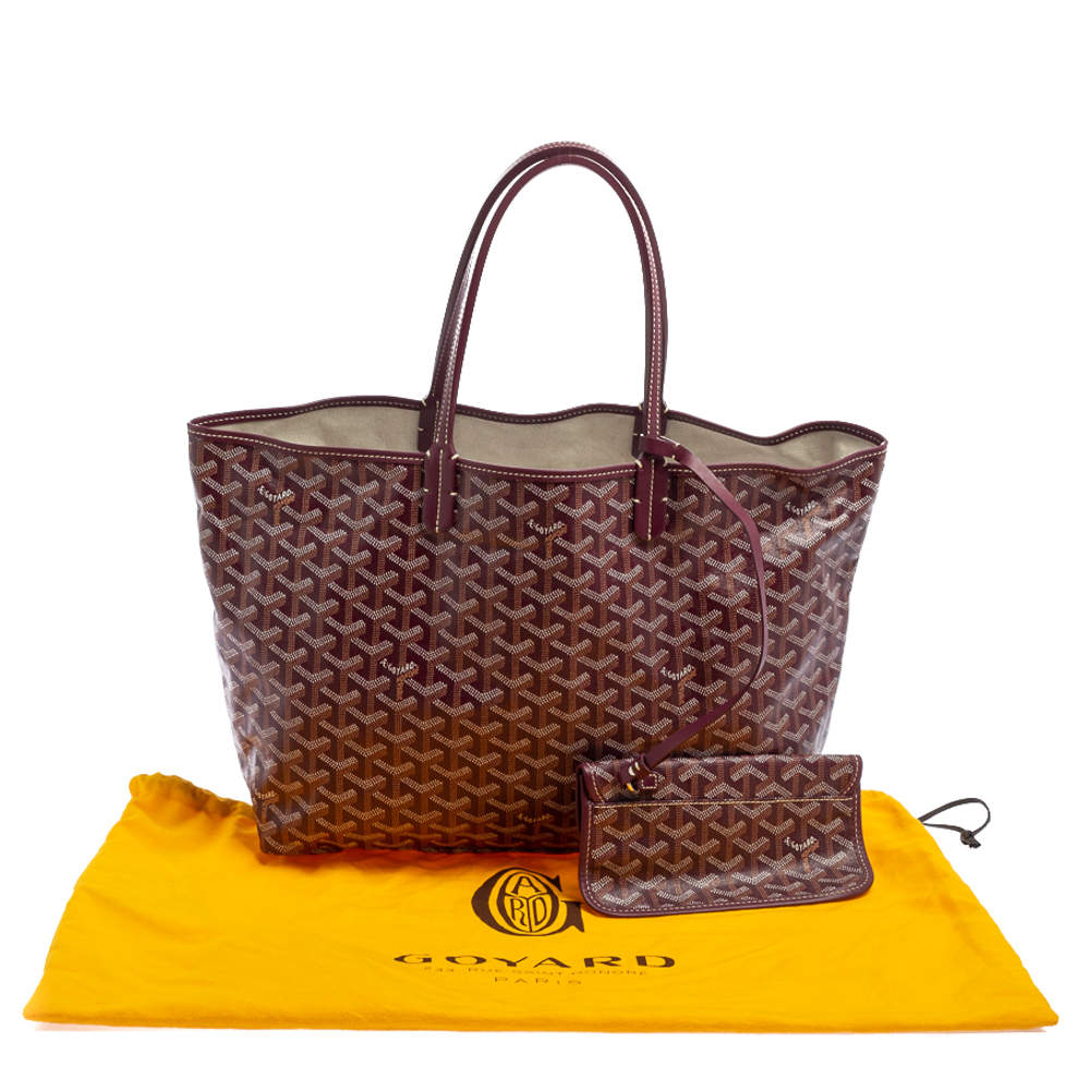 GOYARD Saint Louis PM Bordeaux Burgundy Tote Bag Ladies F/S From