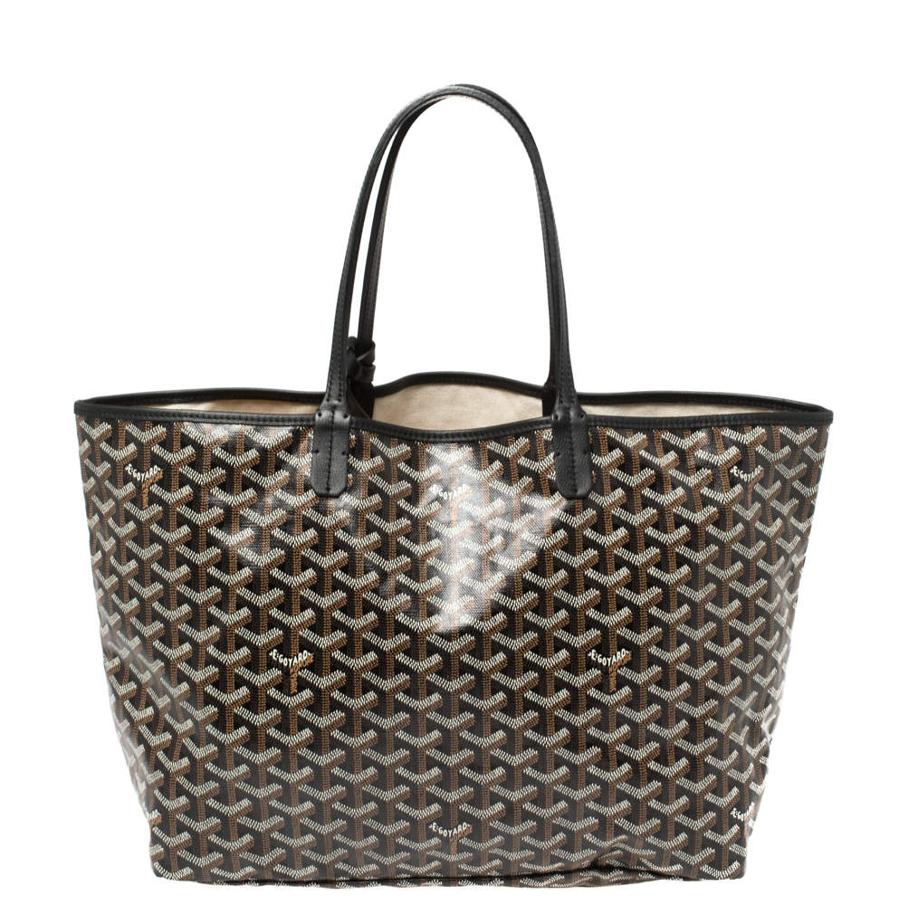 Goyard Black Saint Louis PM Tote Bag – MILNY PARLON