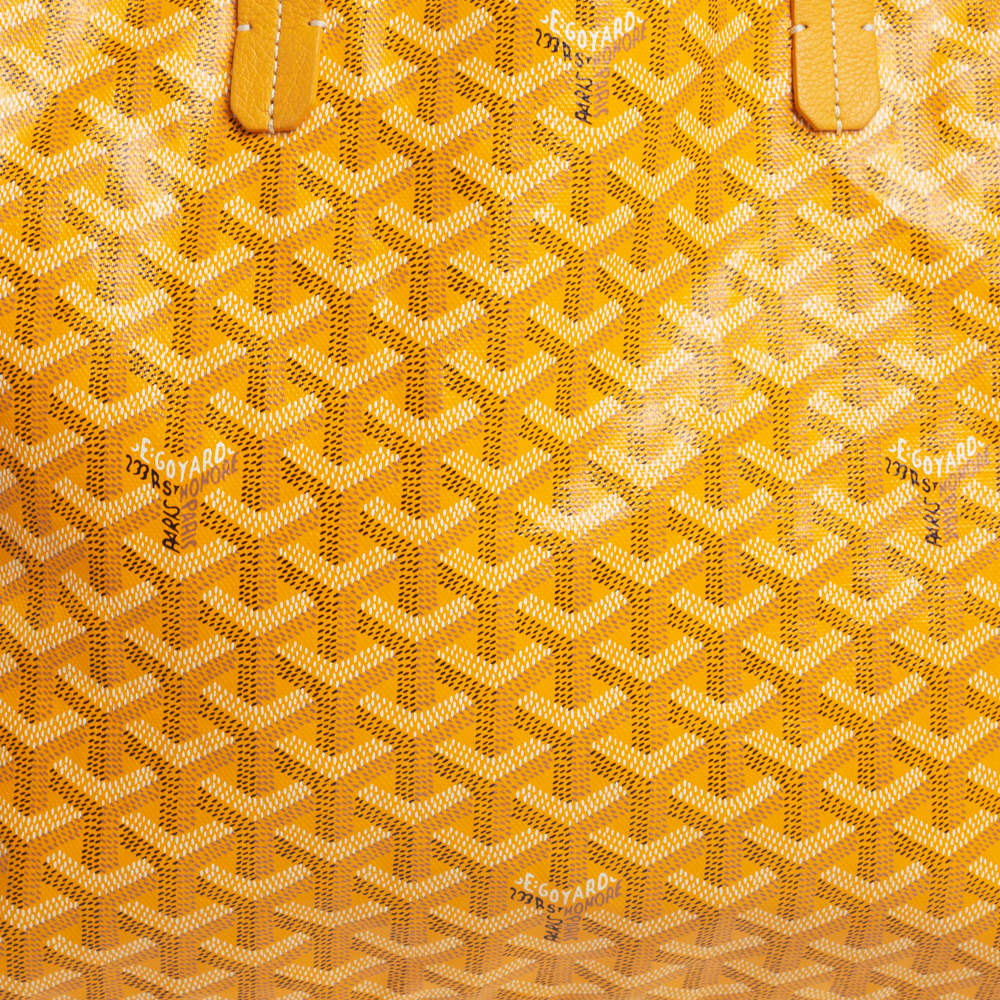 Cloth clutch bag Goyard Yellow in Cloth - 21369798