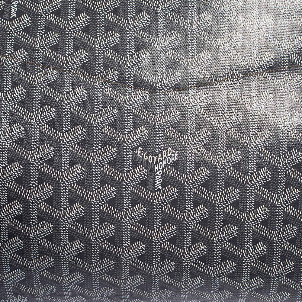 Goyard Grey Goyardine Coated Canvas 2019 Sac Rouette PM Bag Goyard