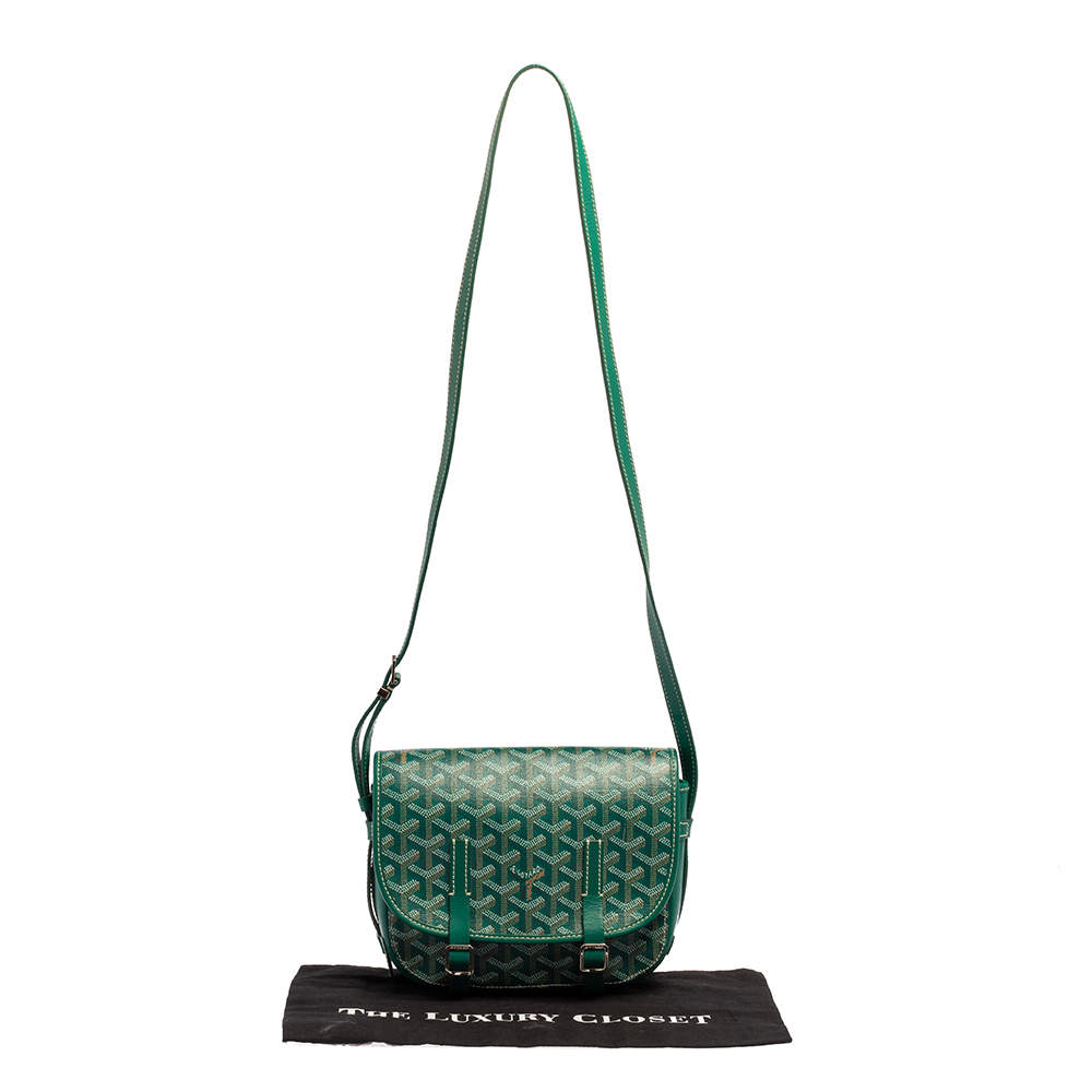Goyard Belvedere Green PM Bag – AO XCLUSIVE