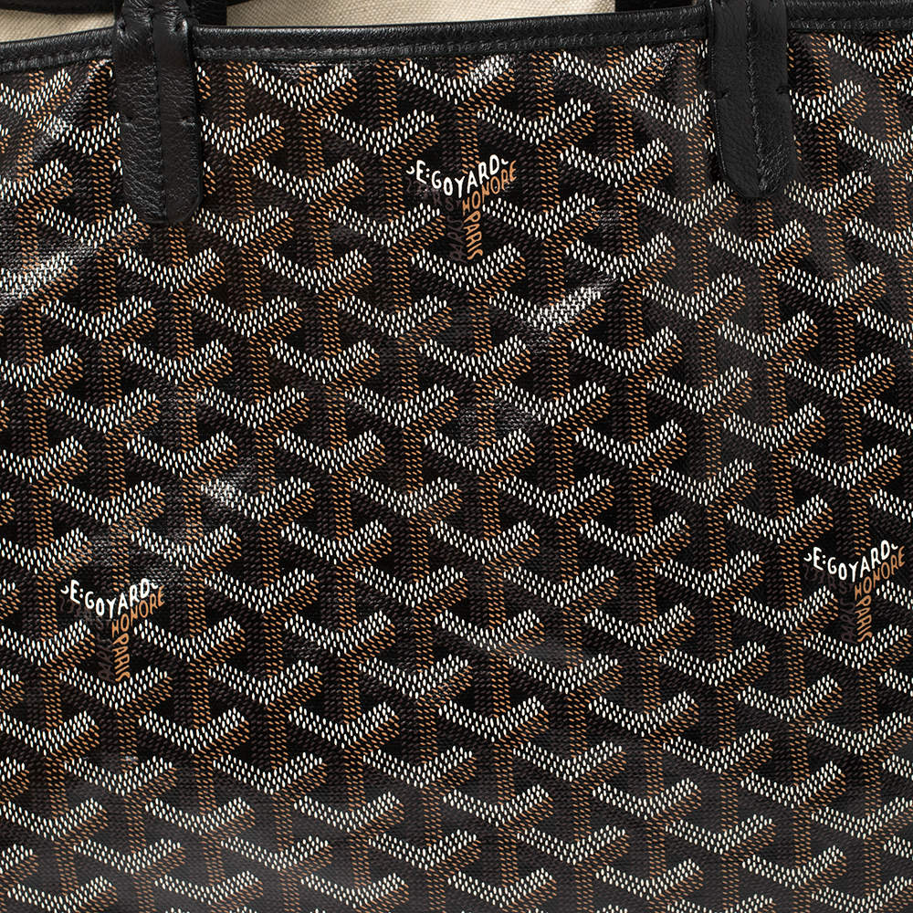 Belvedère cloth handbag Goyard Black in Cloth - 27733240