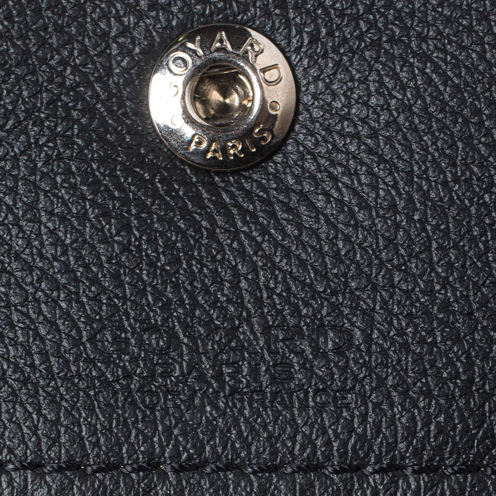 Goyard Black / Tan Goyardine Saint Louis PM Tote Leather ref.939648 - Joli  Closet