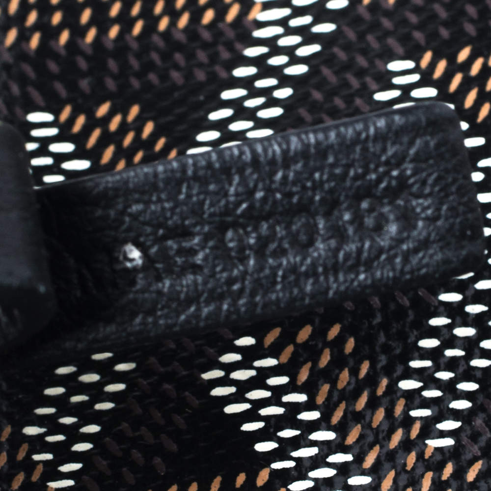 Goyard Black Saint Louis PM tote bag Leather Plastic ref.1007315 - Joli  Closet