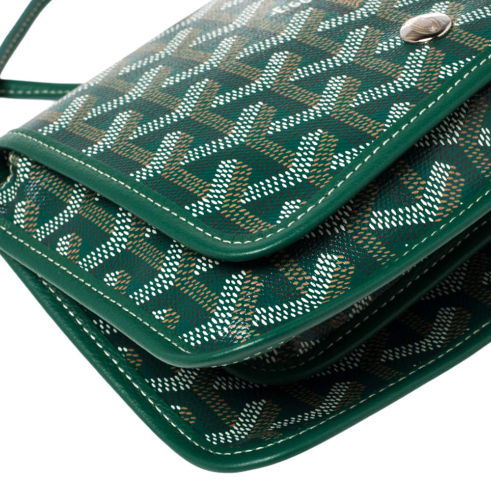 Belvedère cloth crossbody bag Goyard Green in Cloth - 31620140