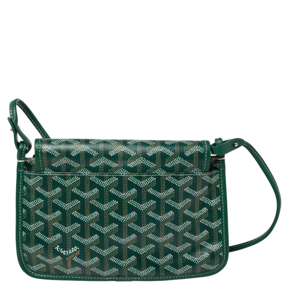 Goyard Green Goyardine Coated Canvas Plumet Crossbody Bag Goyard | The  Luxury Closet