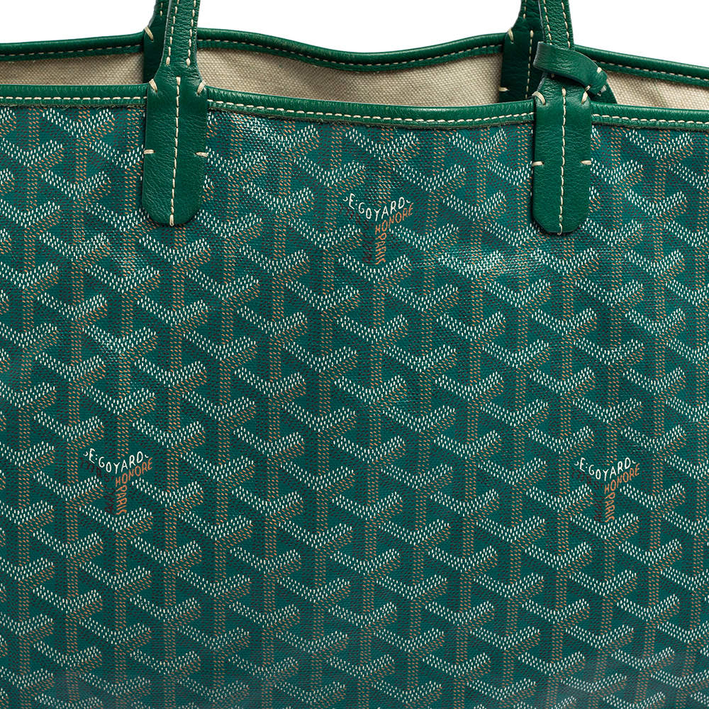 Branded Republic - Tas Goyard Goyardine Tote Bag Large Green Bag