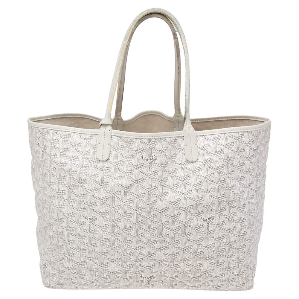 GOYARD St Louis White PM Tote Bag – ClosetsNYC