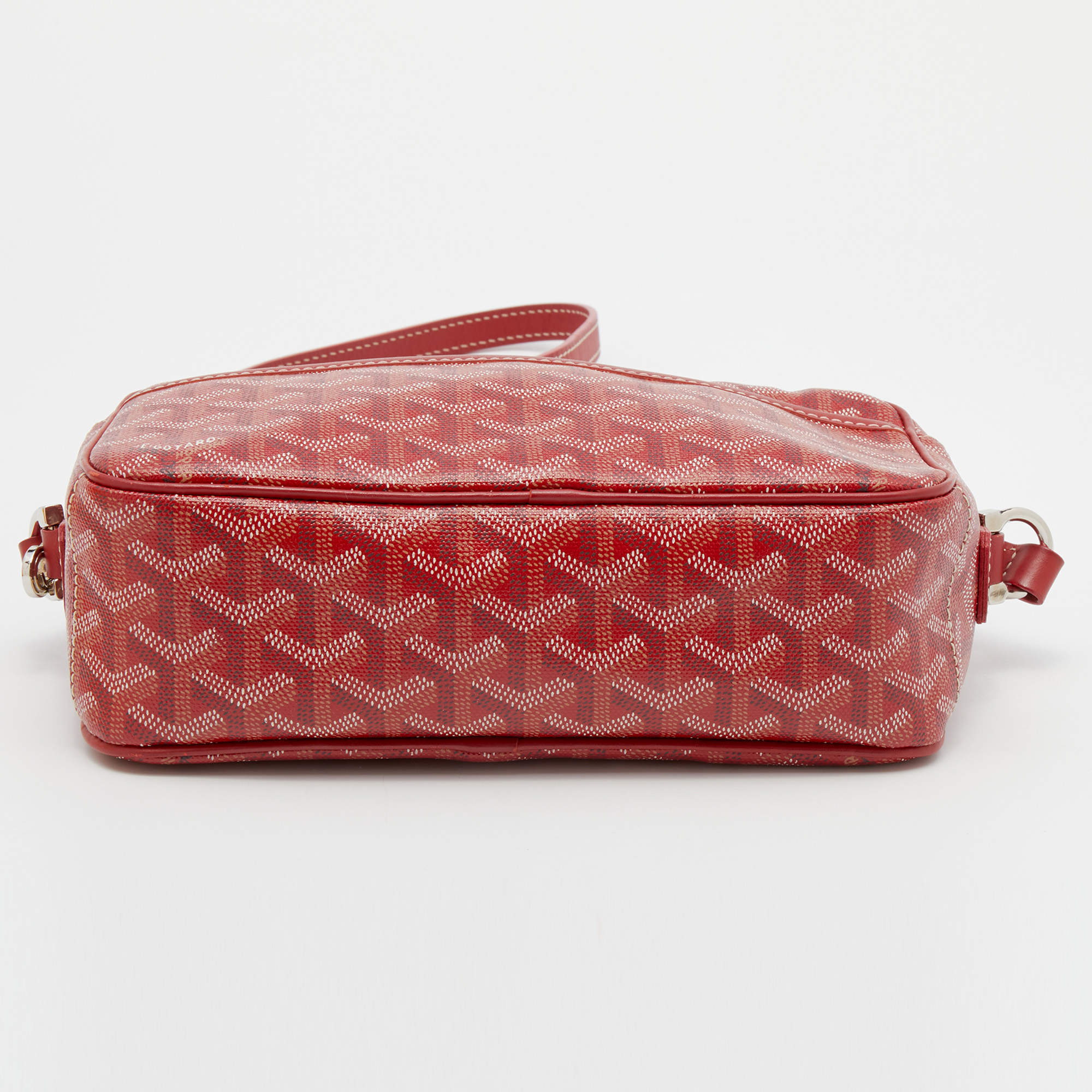 Cap vert leather handbag Goyard Red in Leather - 34829304