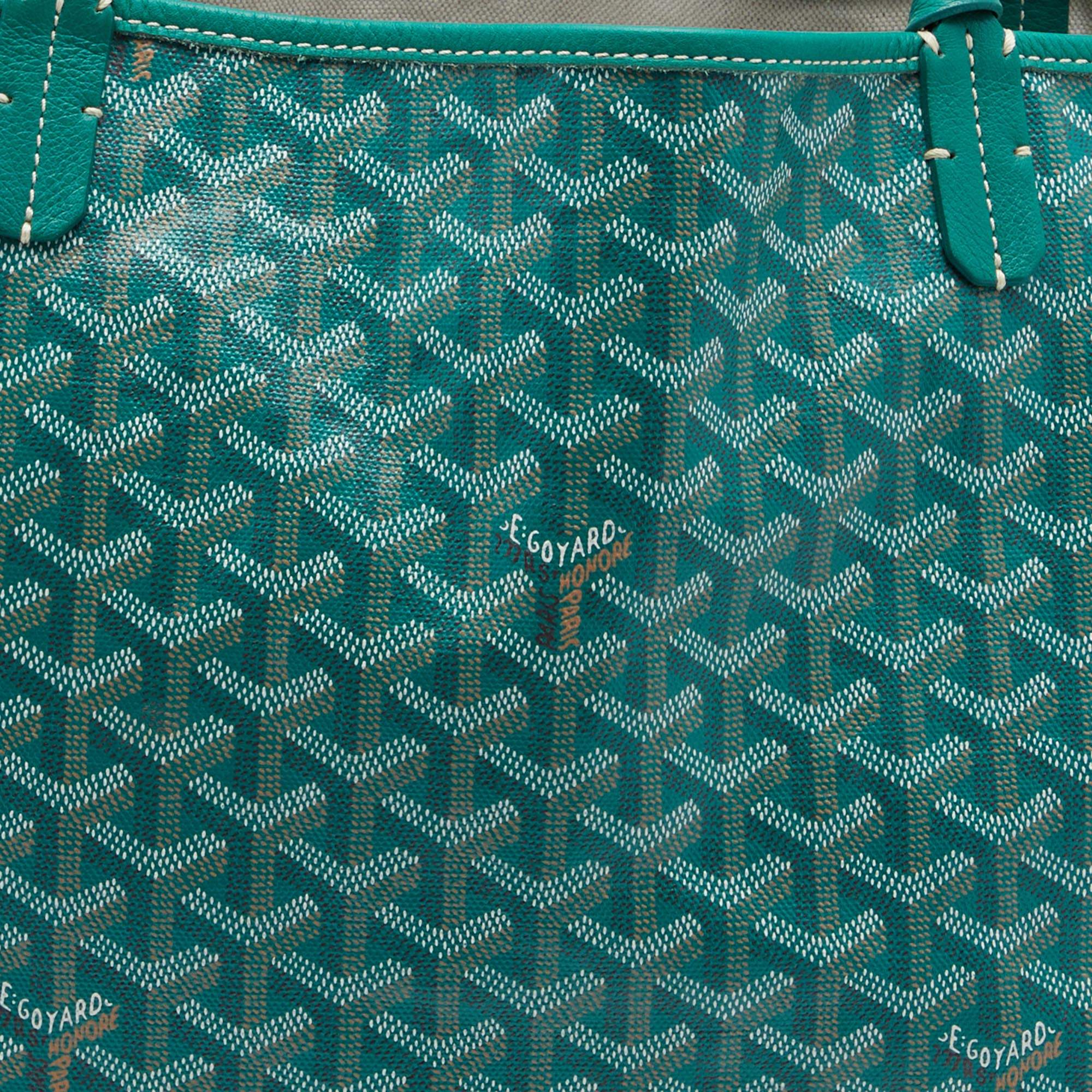 Goyard Goyardine St. Louis GM w/ Pouch - Green Totes, Handbags - GOY36785