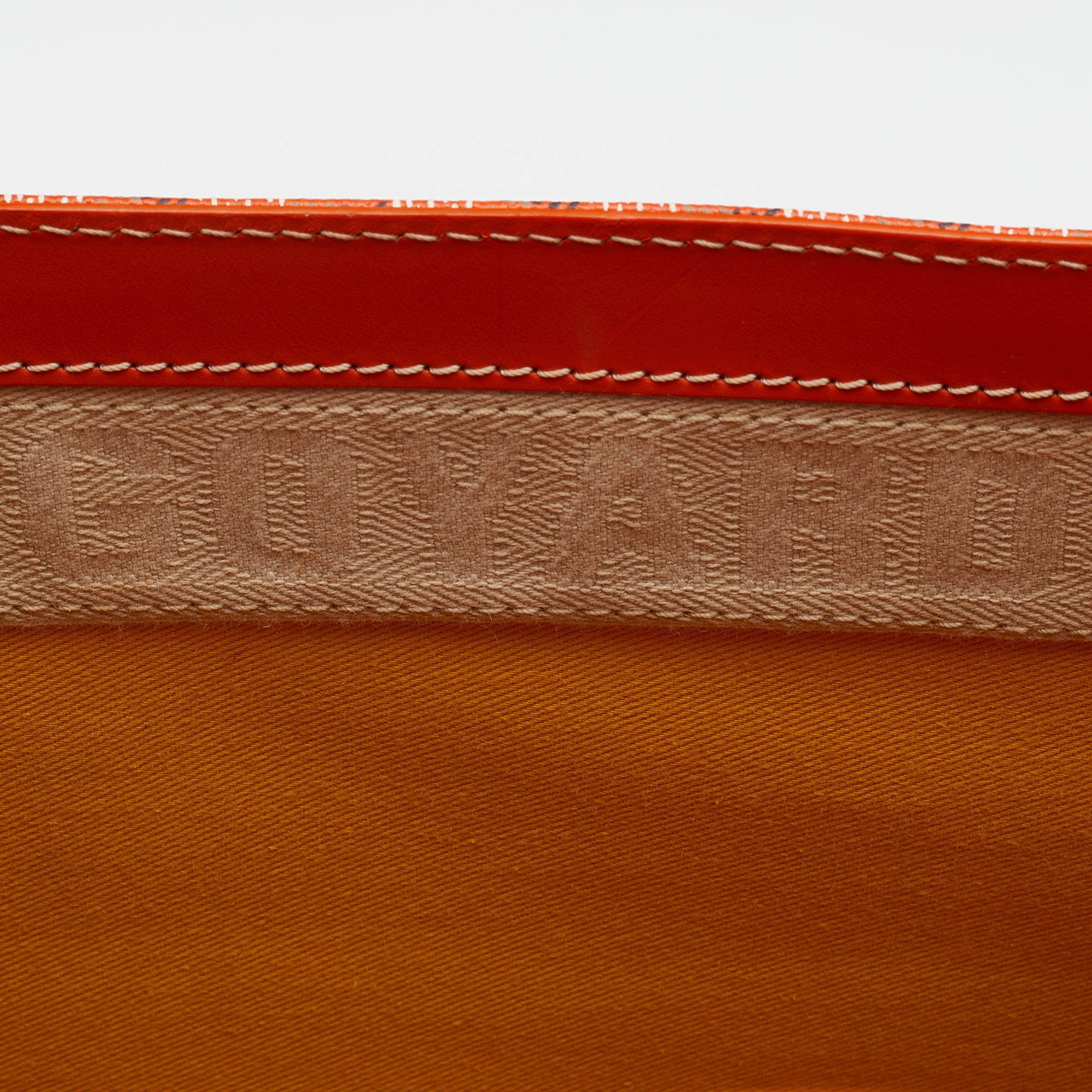 Saïgon leather handbag Goyard Orange in Leather - 31818743